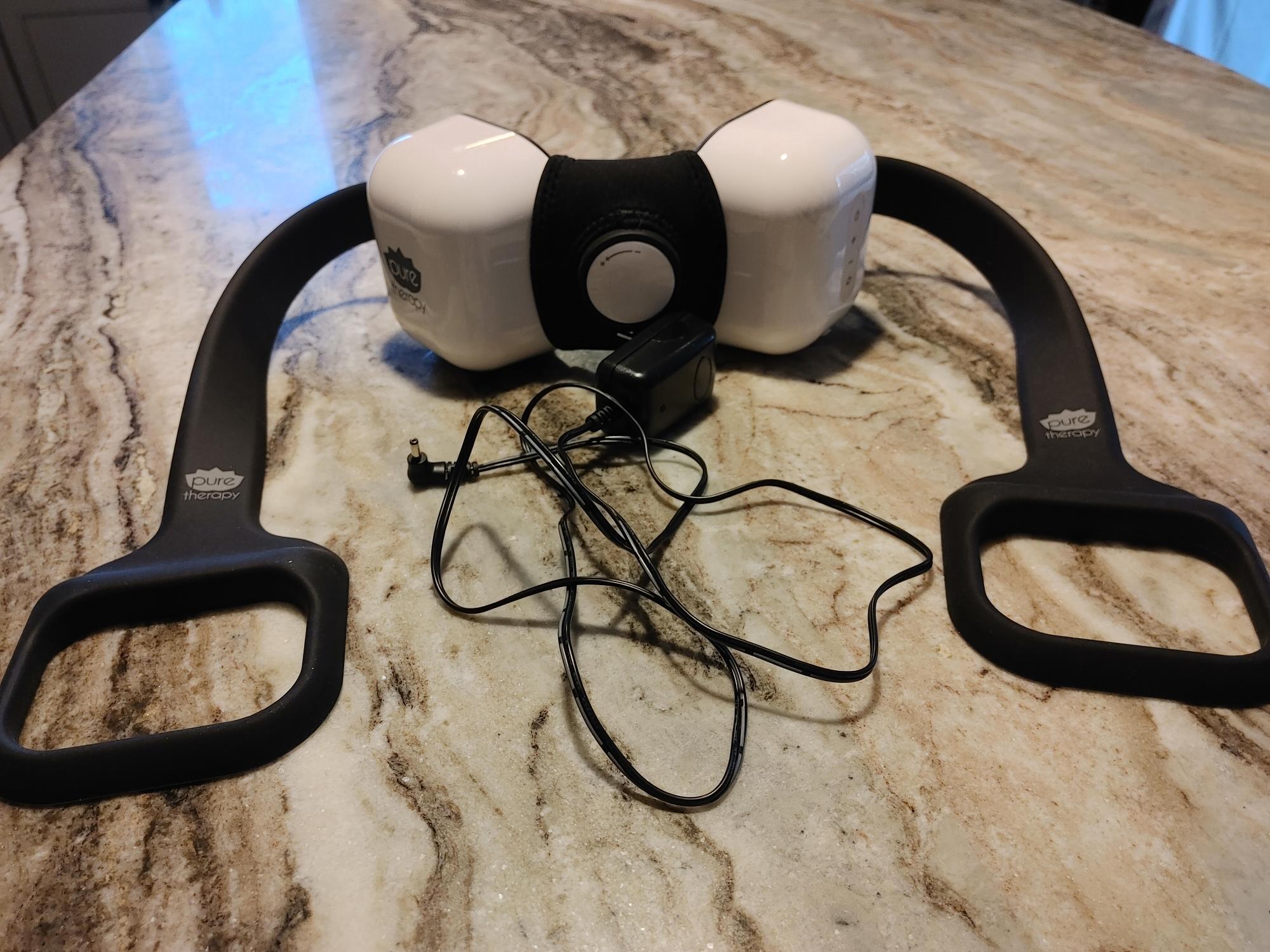 PURE THERAPY PORTABLE CORDLESS RECHARGEABLE SHIATSU