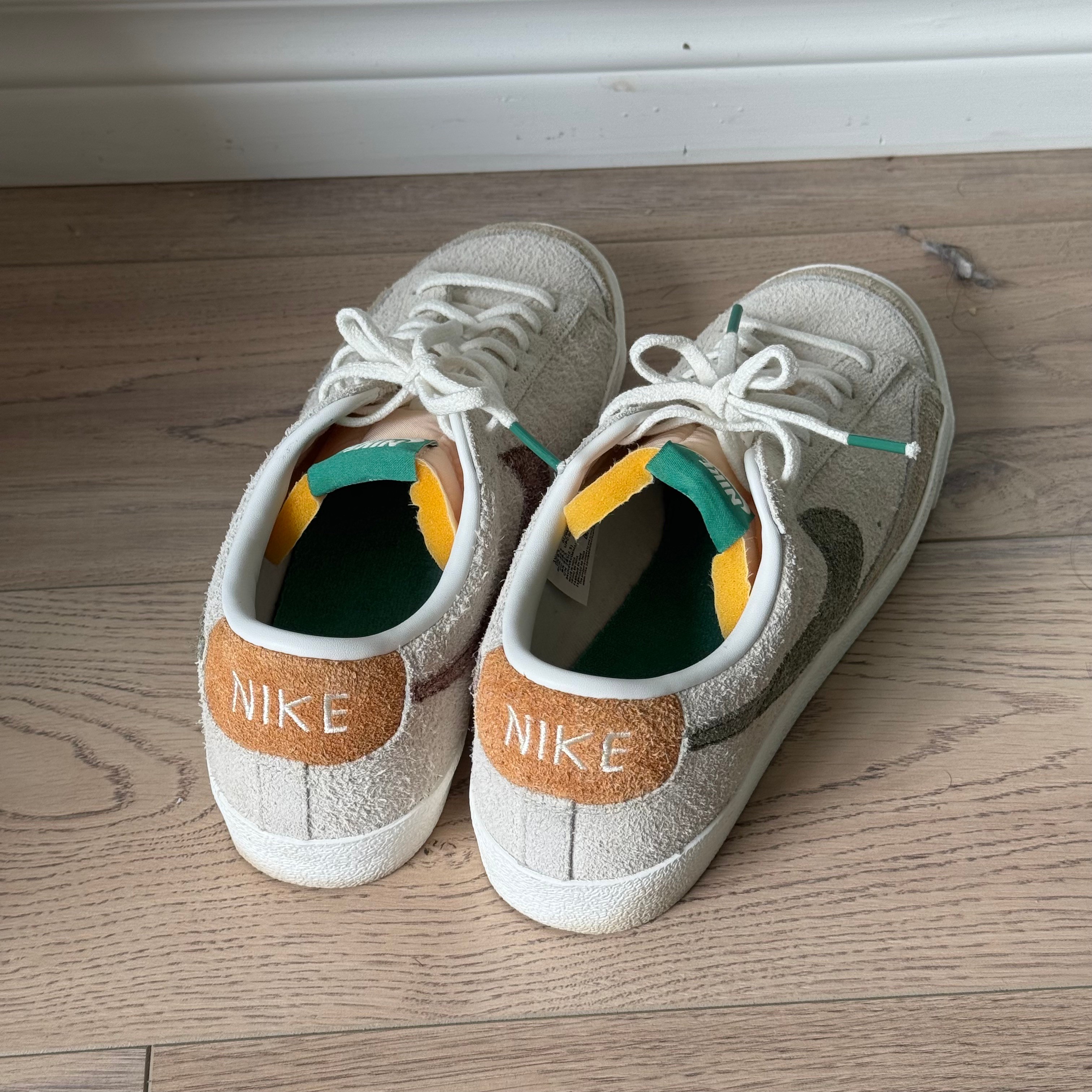 New Nike Blazer Low ’77 Jumbo — Sail Green Tan, Men’s 10.5 - photo 2