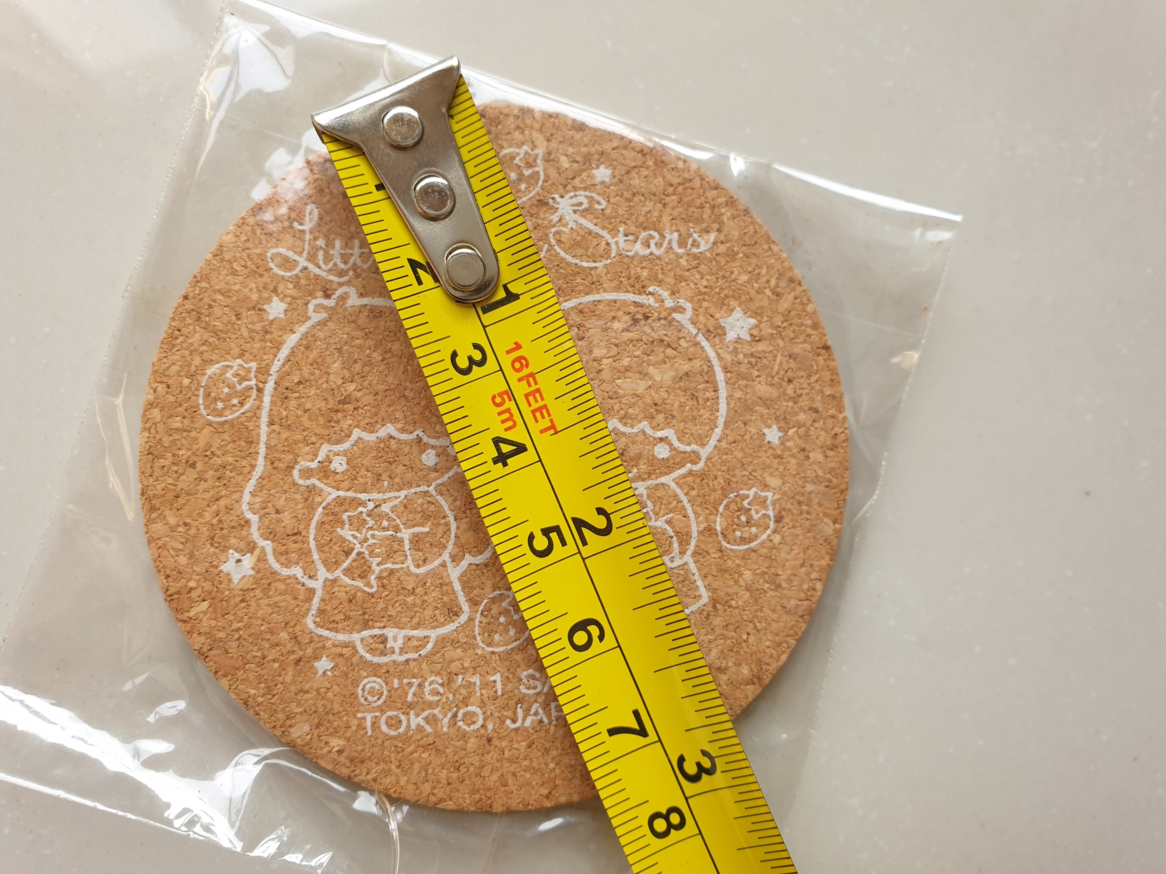Sanrio Little Twin Stars Cork Coasters (Set of 2) - photo 5