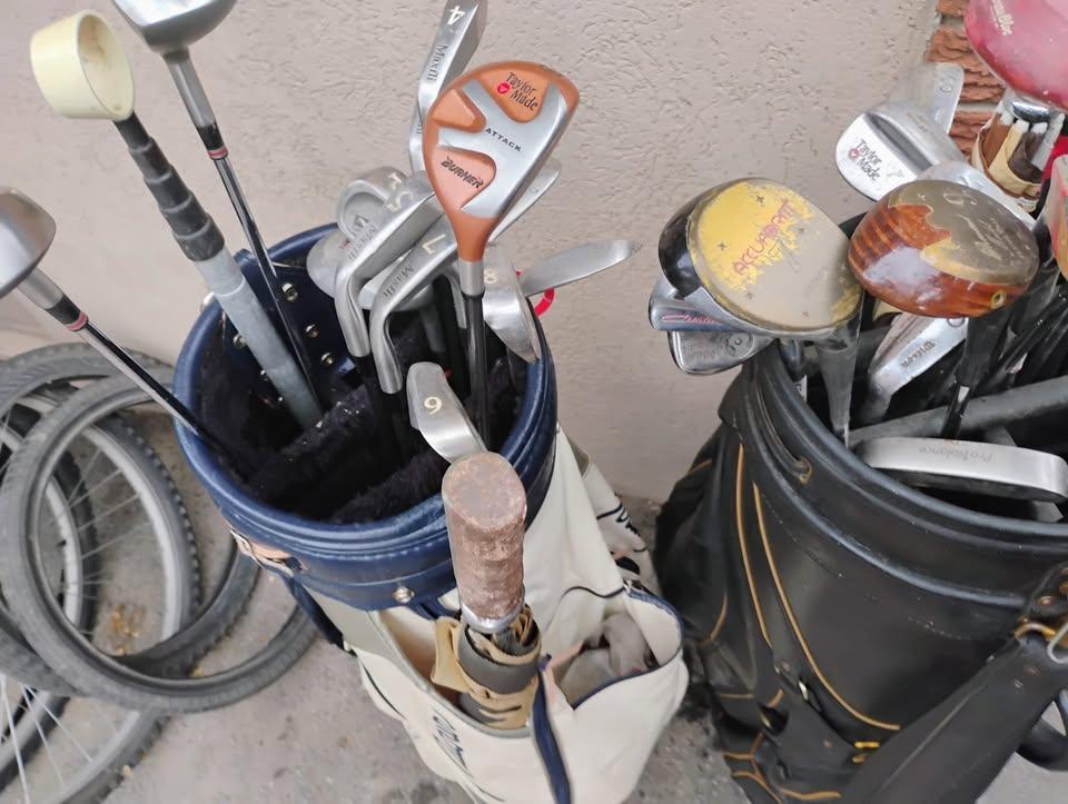 Two Sets of Golf Clubs and Golf Bags - photo 3