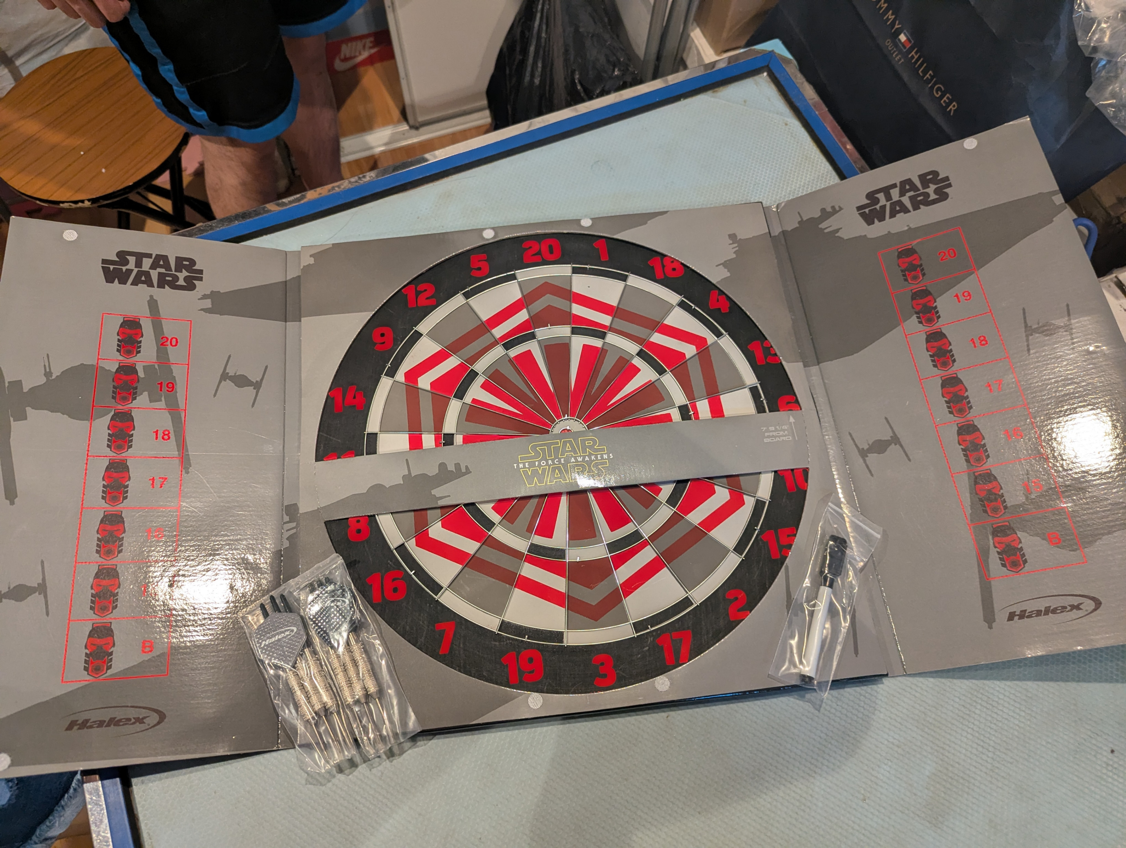 Star Wars Episode VII Steel Tip Dartboard