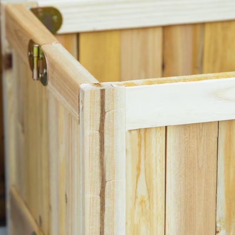 28" x 12" Foldable Wooden Raised Garden Bed - photo 5