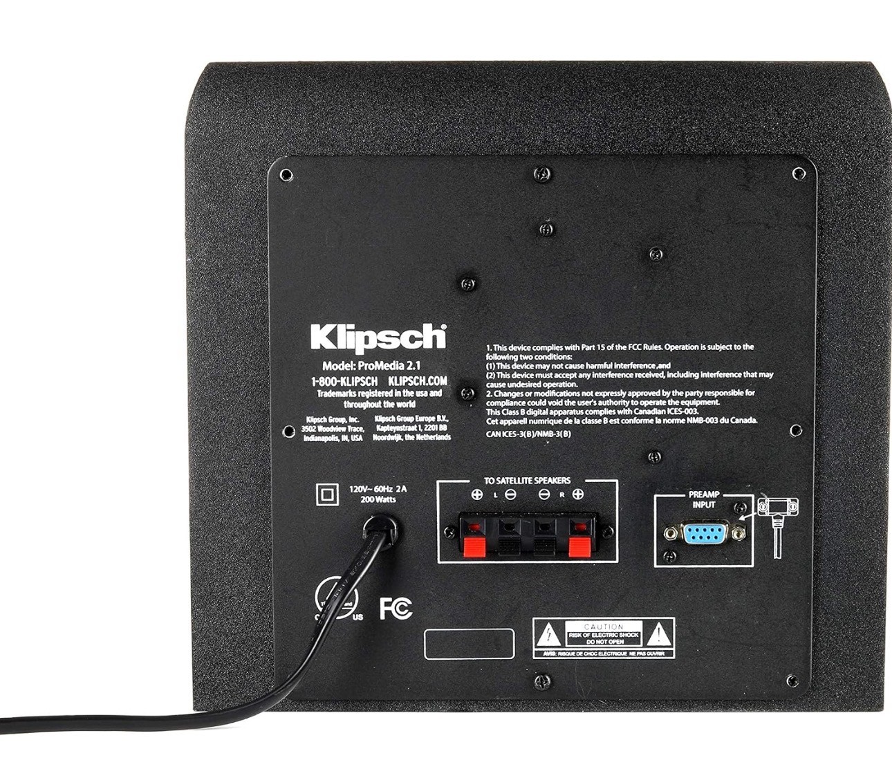 Klipsch ProMedia 2.1 THX Certified Computer Speaker System - photo 5