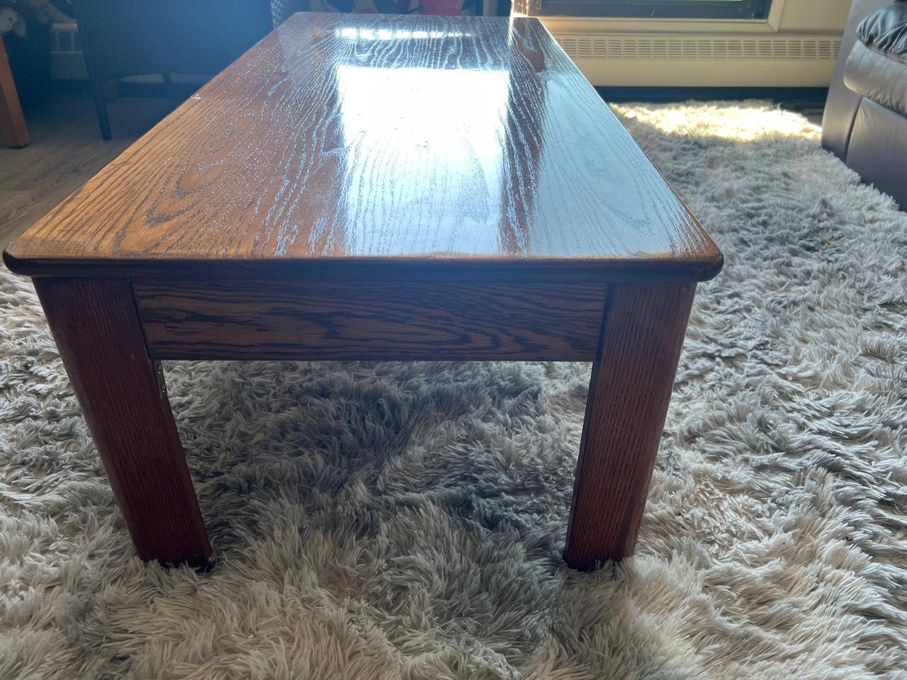 Wooden Coffee Table - photo 2
