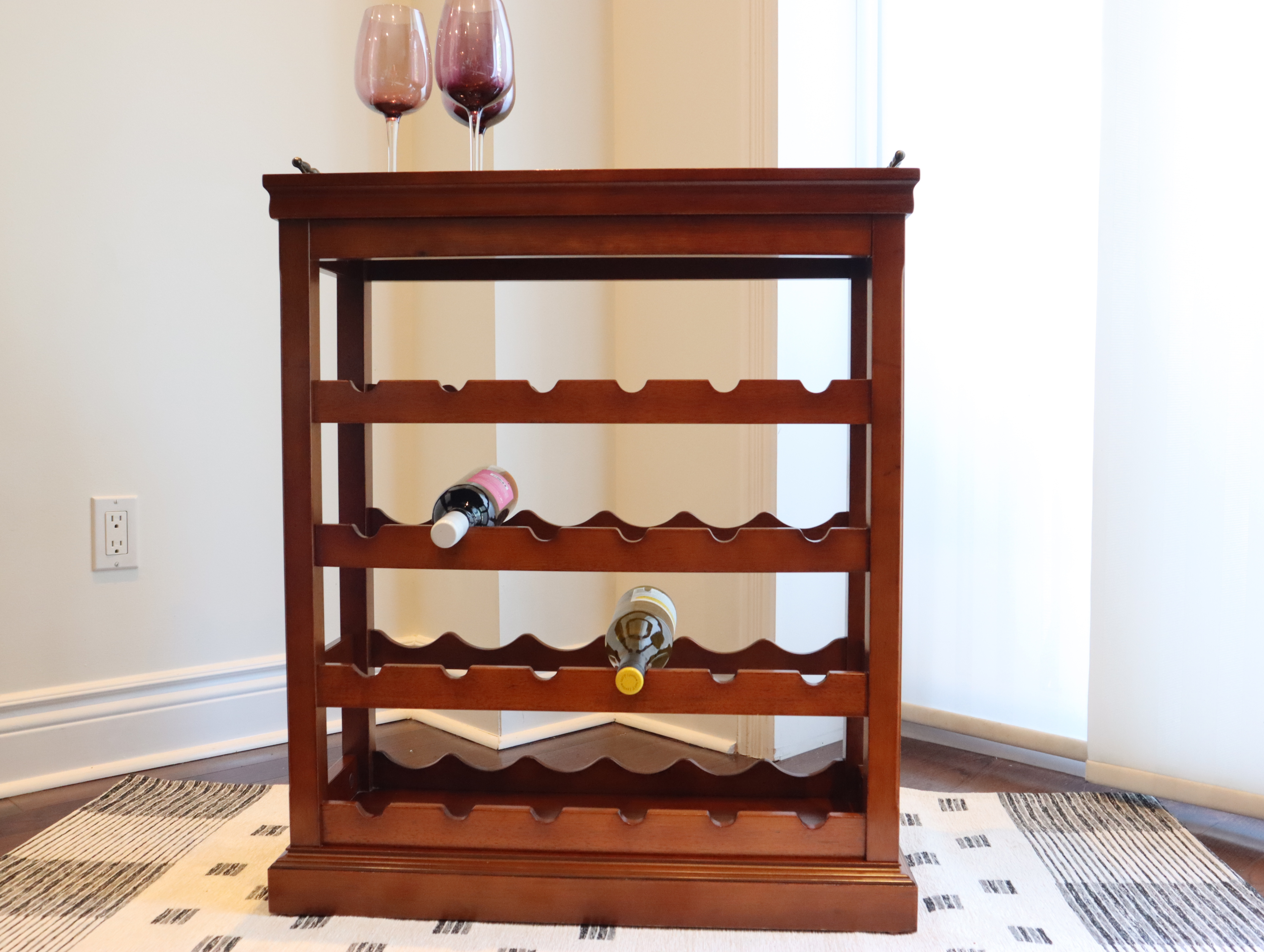 Bombay Furniture Co. Wine Rack with Removeable Tray - photo 2