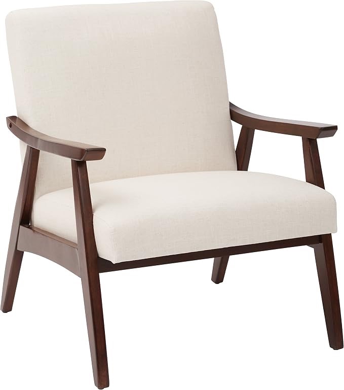 OSP Furnishing - Davis Accent Chair in Linen Fabric - Set of 2