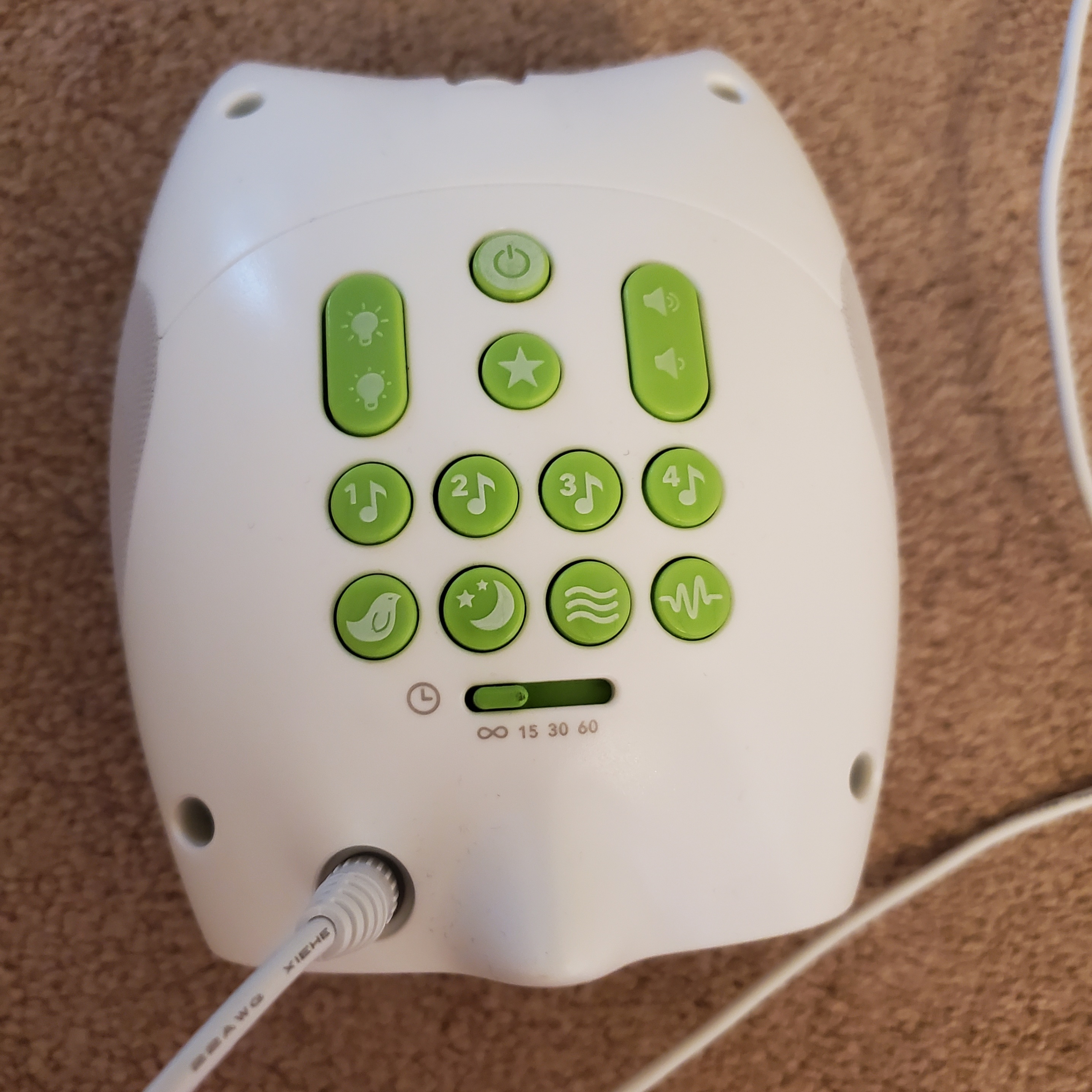Skip hop Owl sound machine w/ night light - photo 4