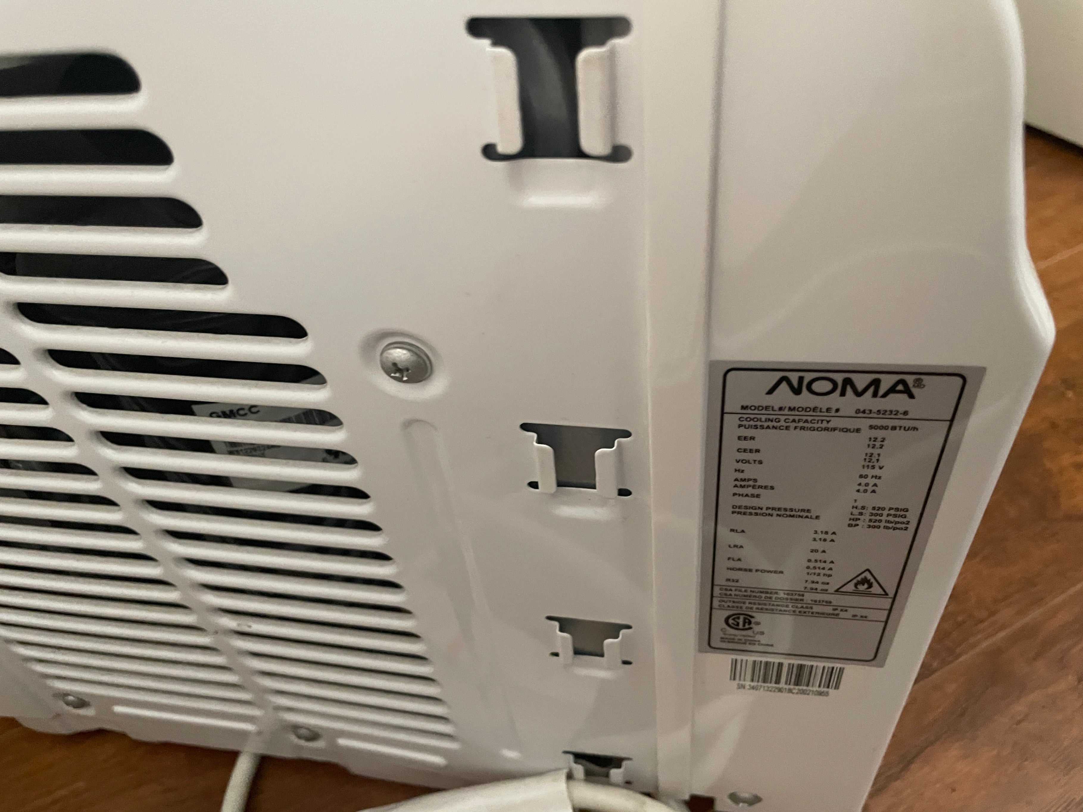 NOMA 5,000 BTU Window Air Conditioner - photo 2