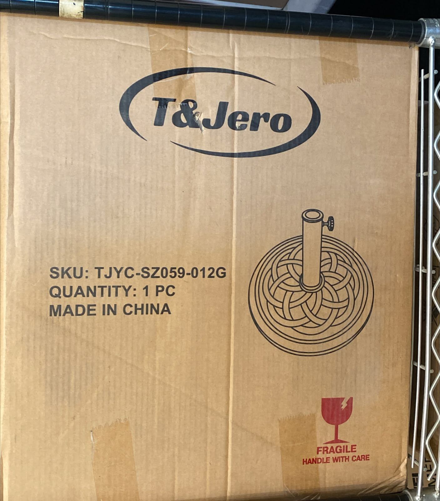 Brand New T&Jero Heavy Duty Prefilled Patio Umbrella Base - photo 4