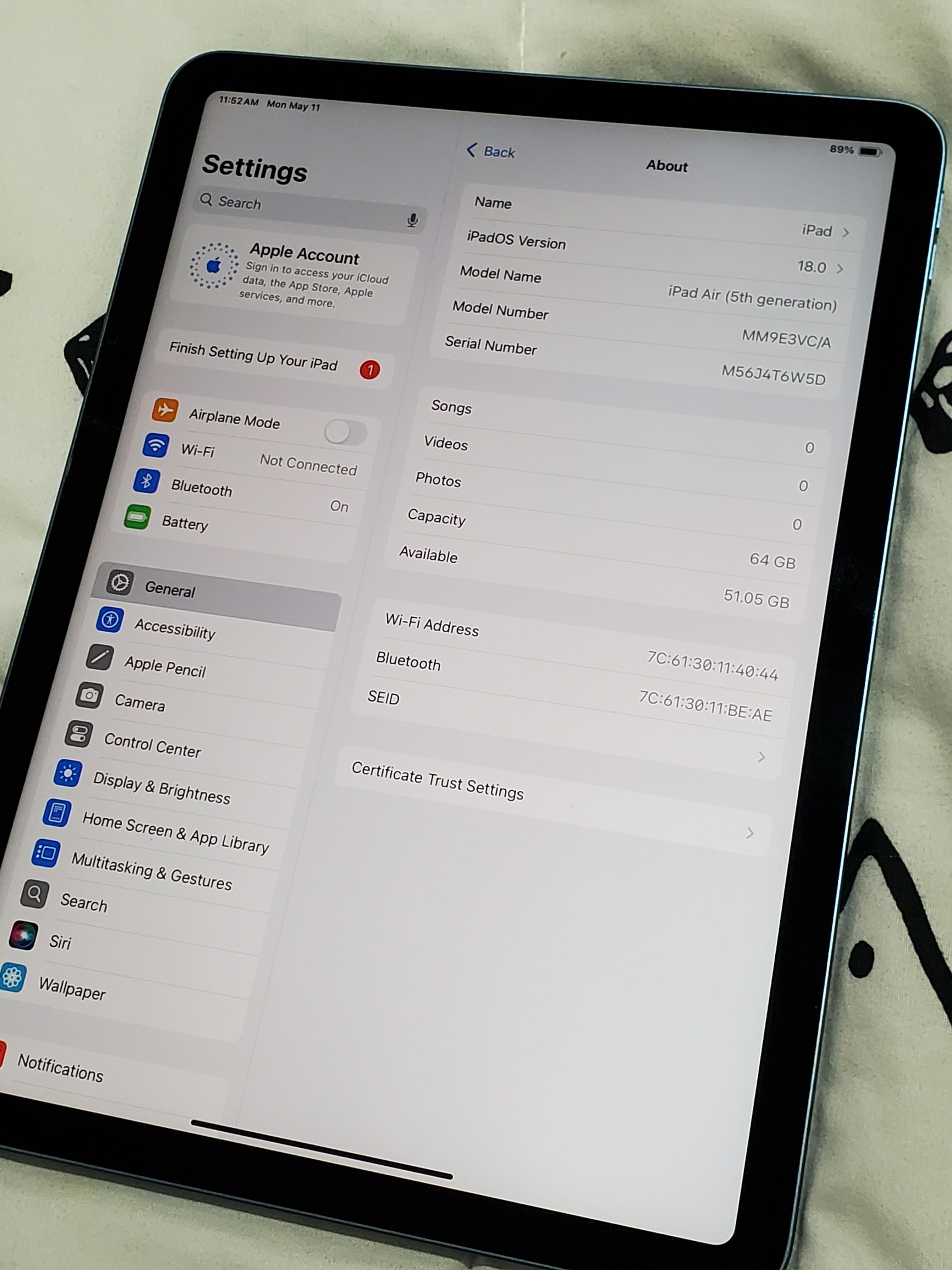 Apple iPad Air 5th generation (M1 chip | 64GB) - photo 2