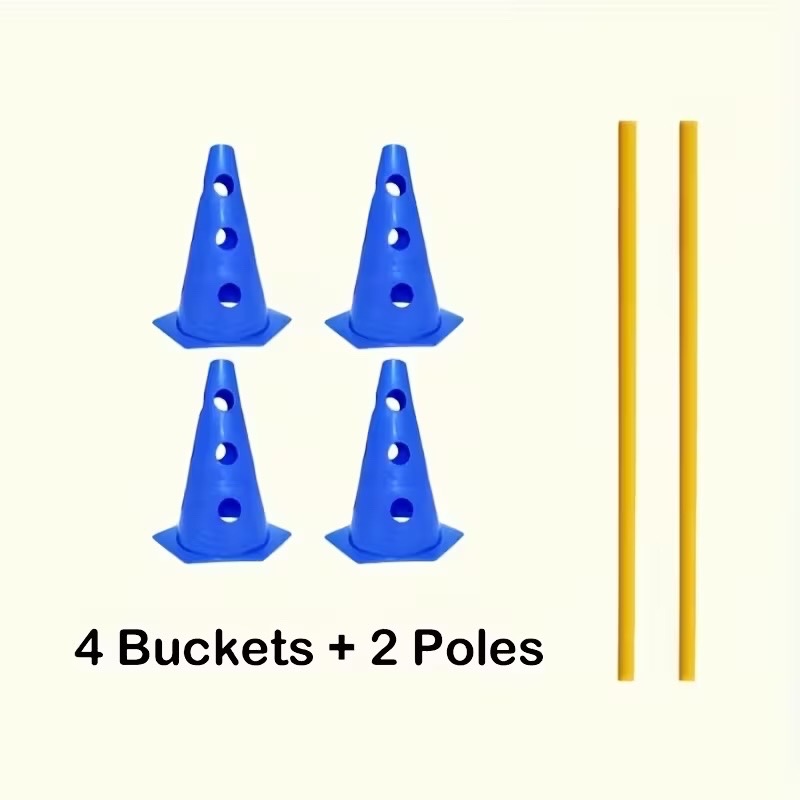 Dog Agility Training Equipment Set - Jump Bar, Adjustable Height - photo 2