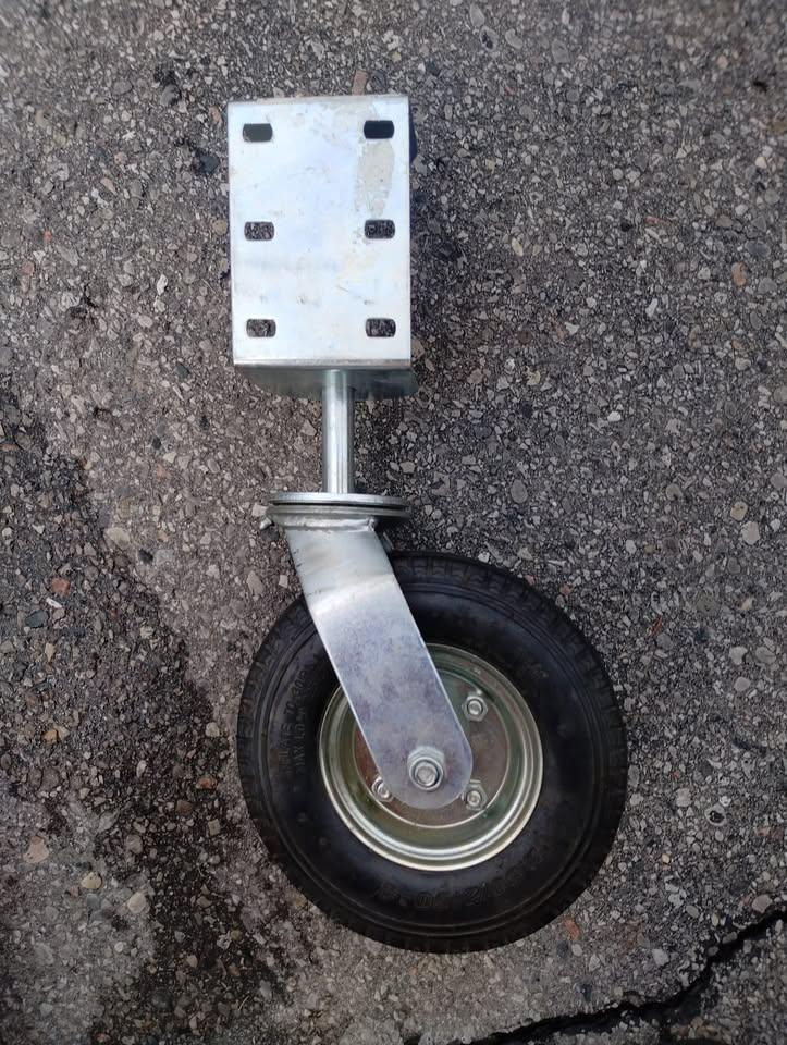 Pneumatic Swivel Gate Wheel 8" NEW! - photo 3