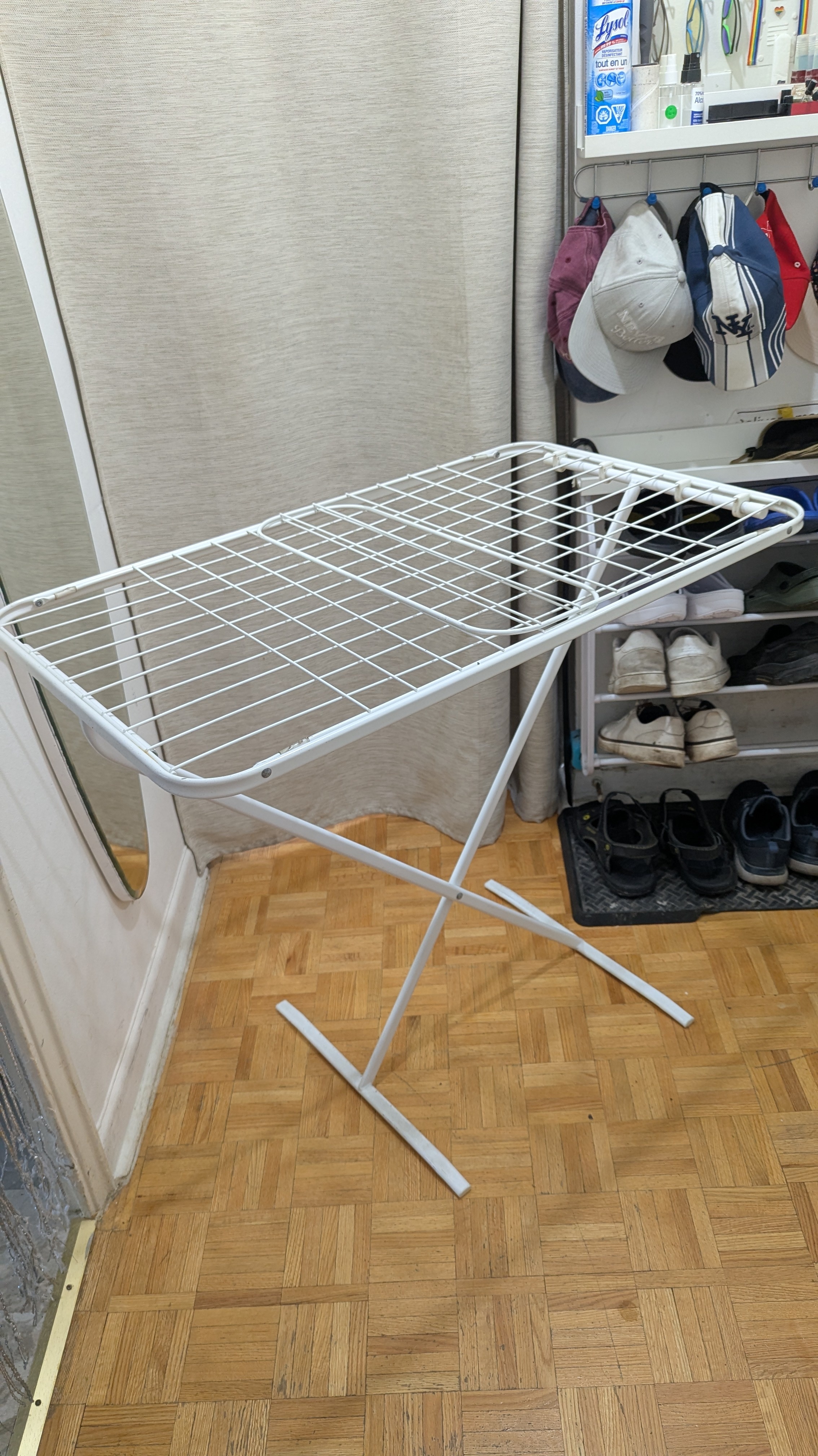 Folding Clothes Drying Rack Laundry - photo 2