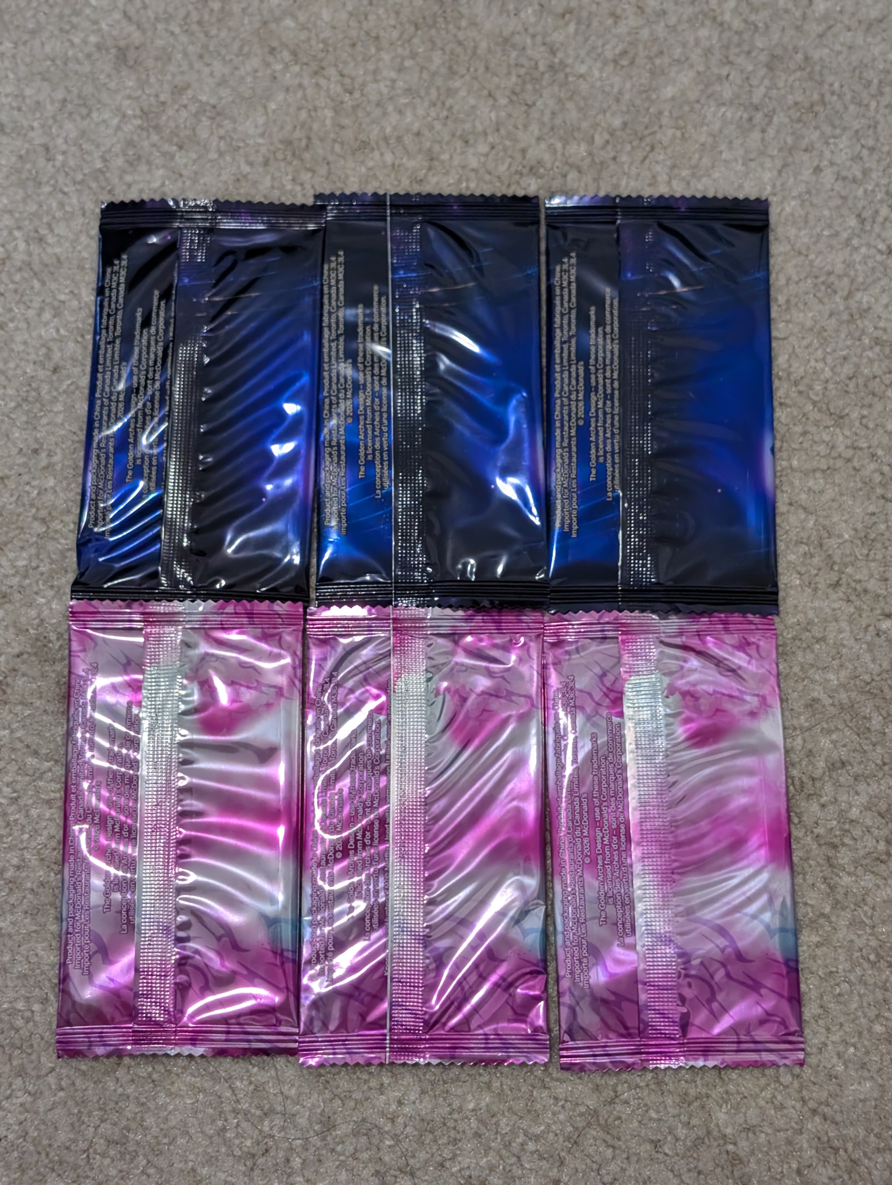 6 PACKS of McDonald’s KPop Demon Hunters Cards - photo 3