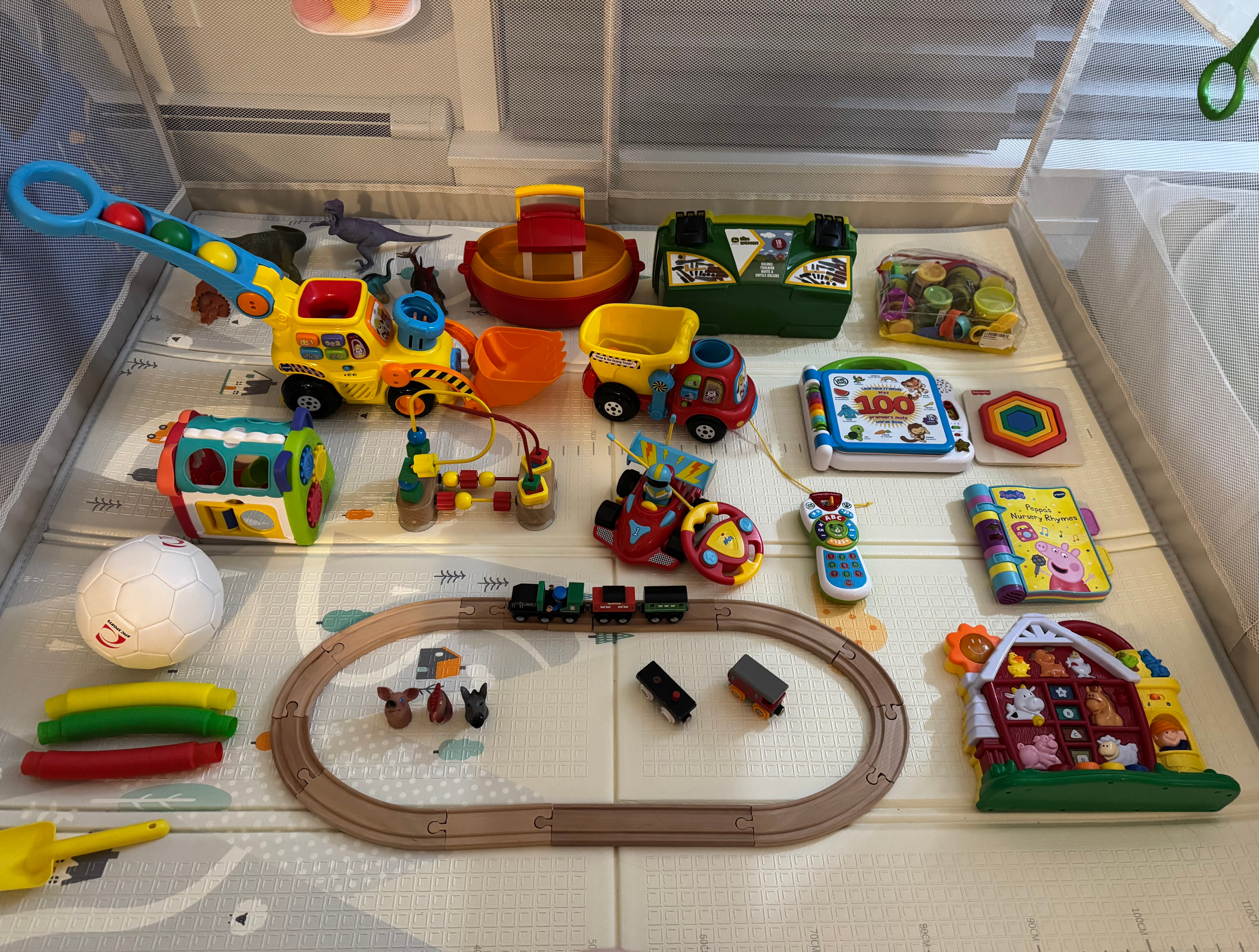 Ultimate Toddler Playroom Toy Bundle - 50+ Items (VTech etc...) - photo 2