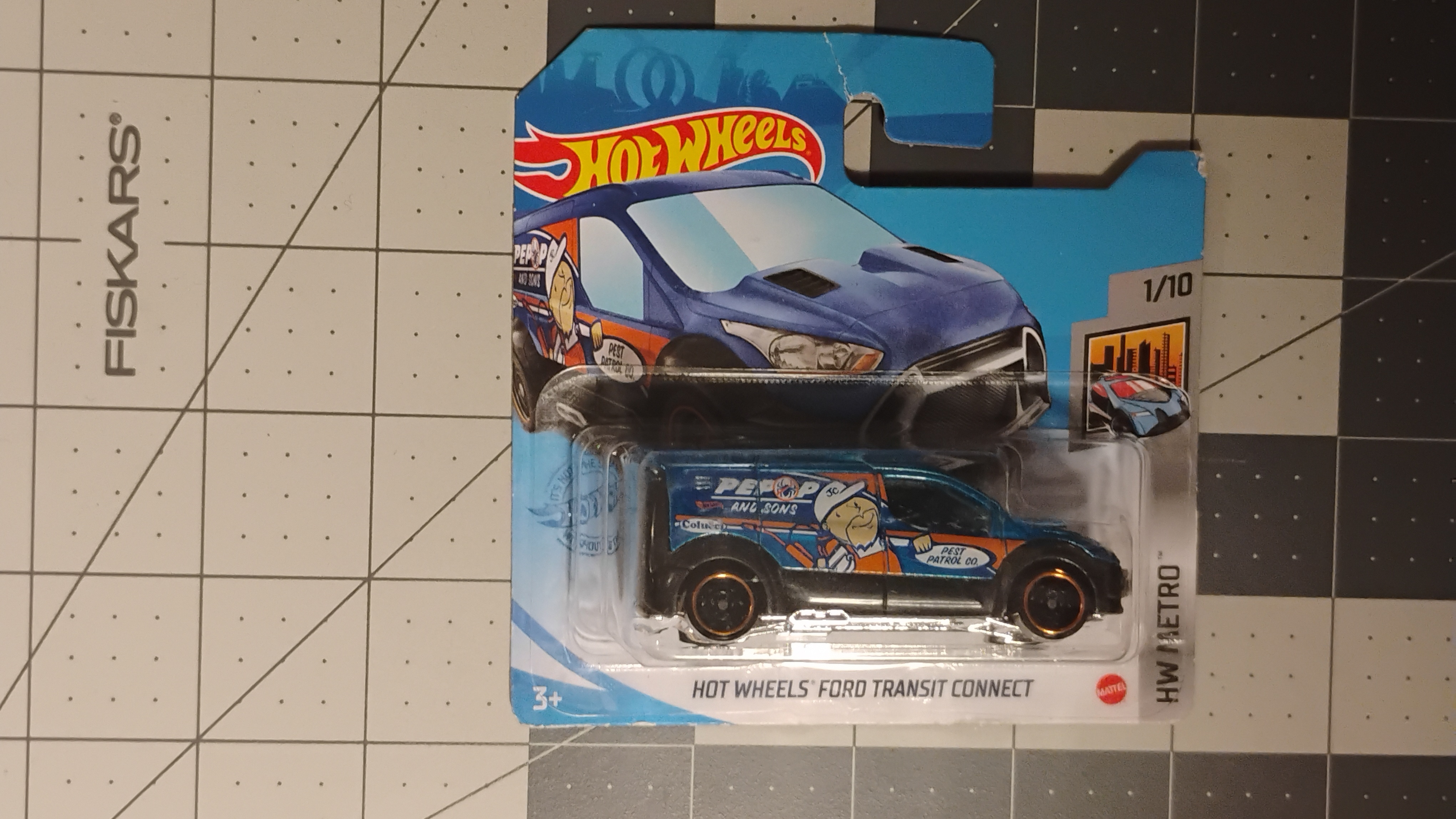 2021 Hot Wheels HW Metro- Ford Transit Connect