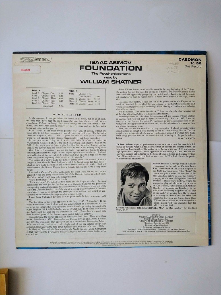 Isaac Asimov Books! (and a Fun LP) - photo 2