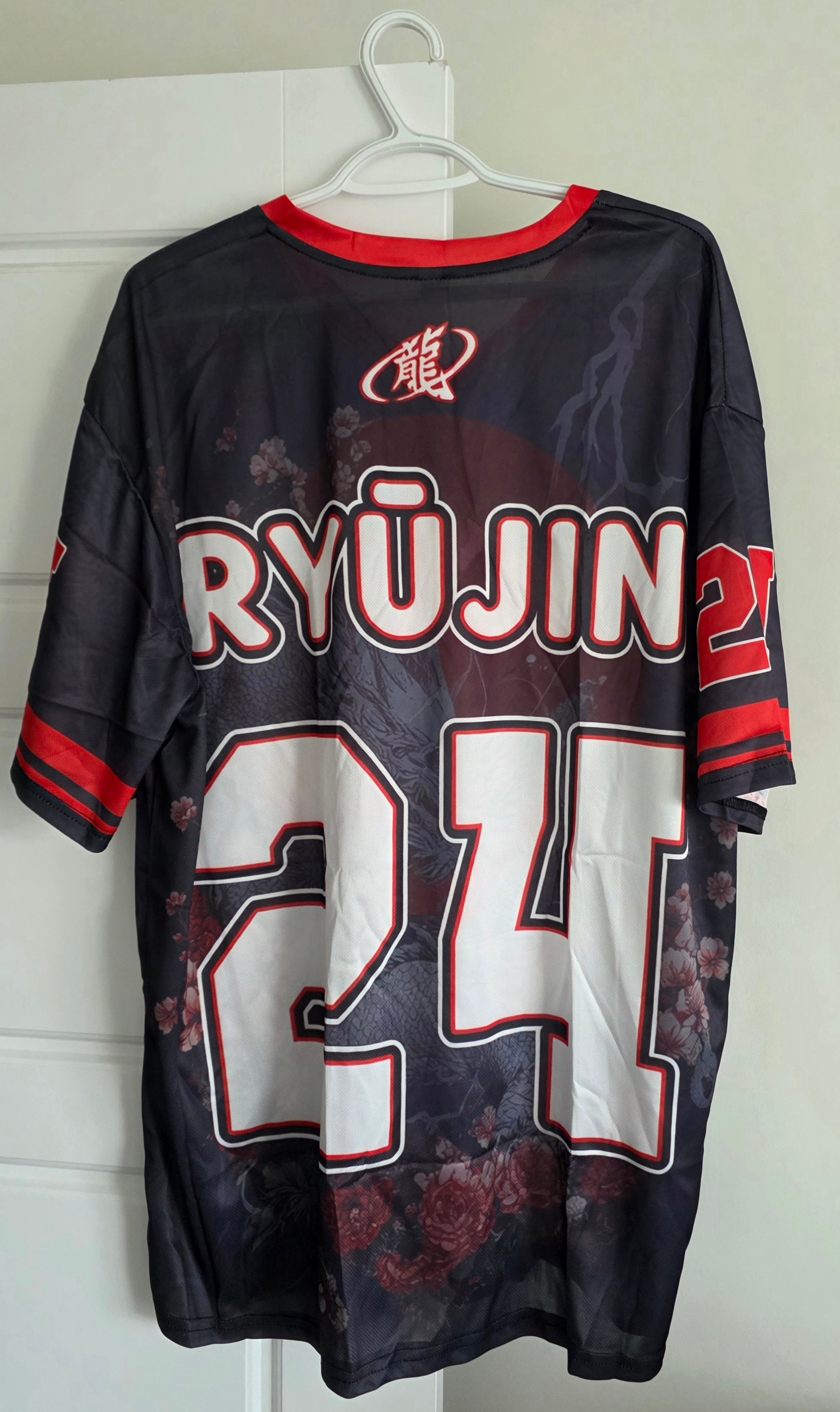 "RYUJIN"-Dragon Print Mesh Jersey-Unisex 2XL-BRAND NEW - photo 4