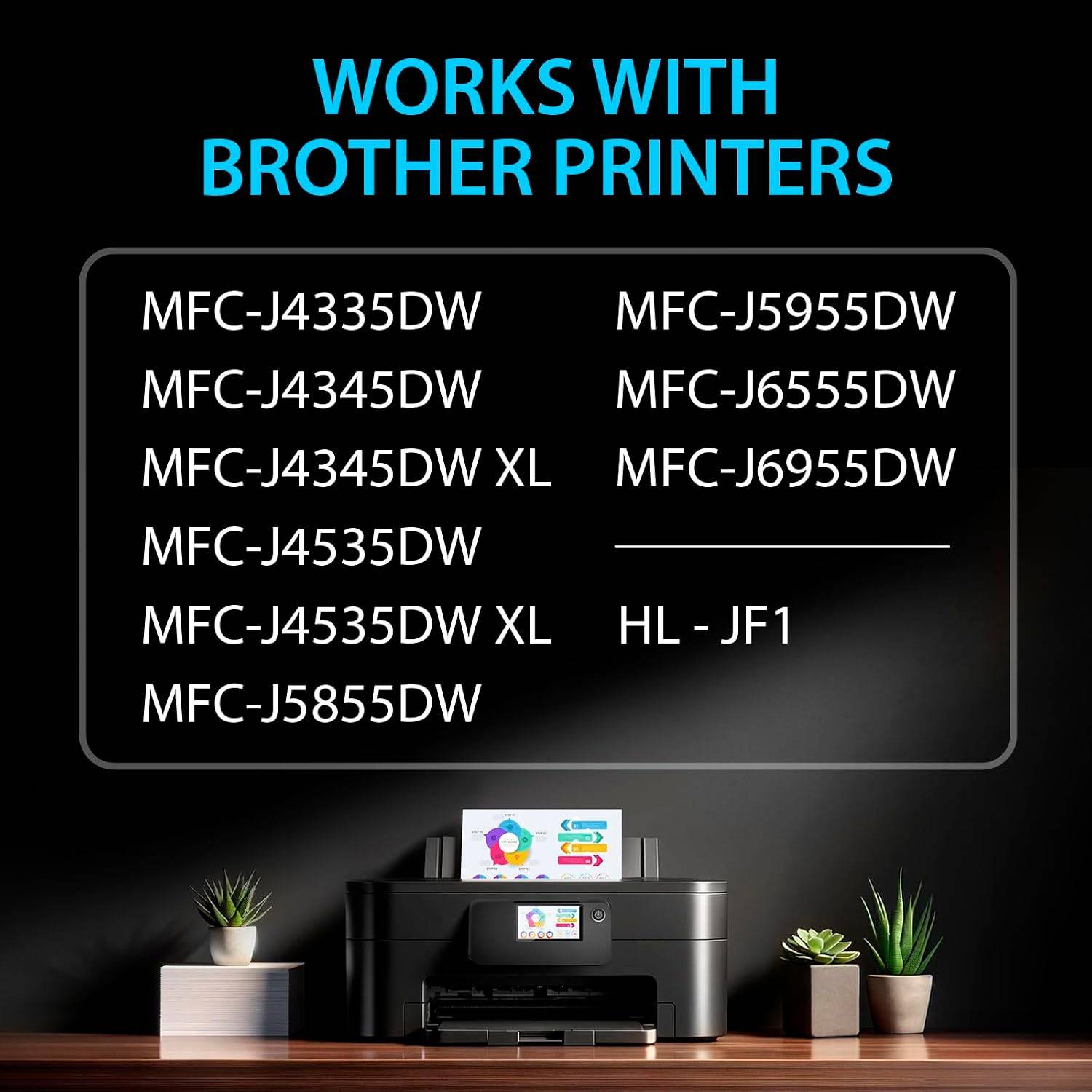 Smart Ink LC406XL Ink Cartridges 4-Pack Blk Cyan Mag Yel New - photo 3