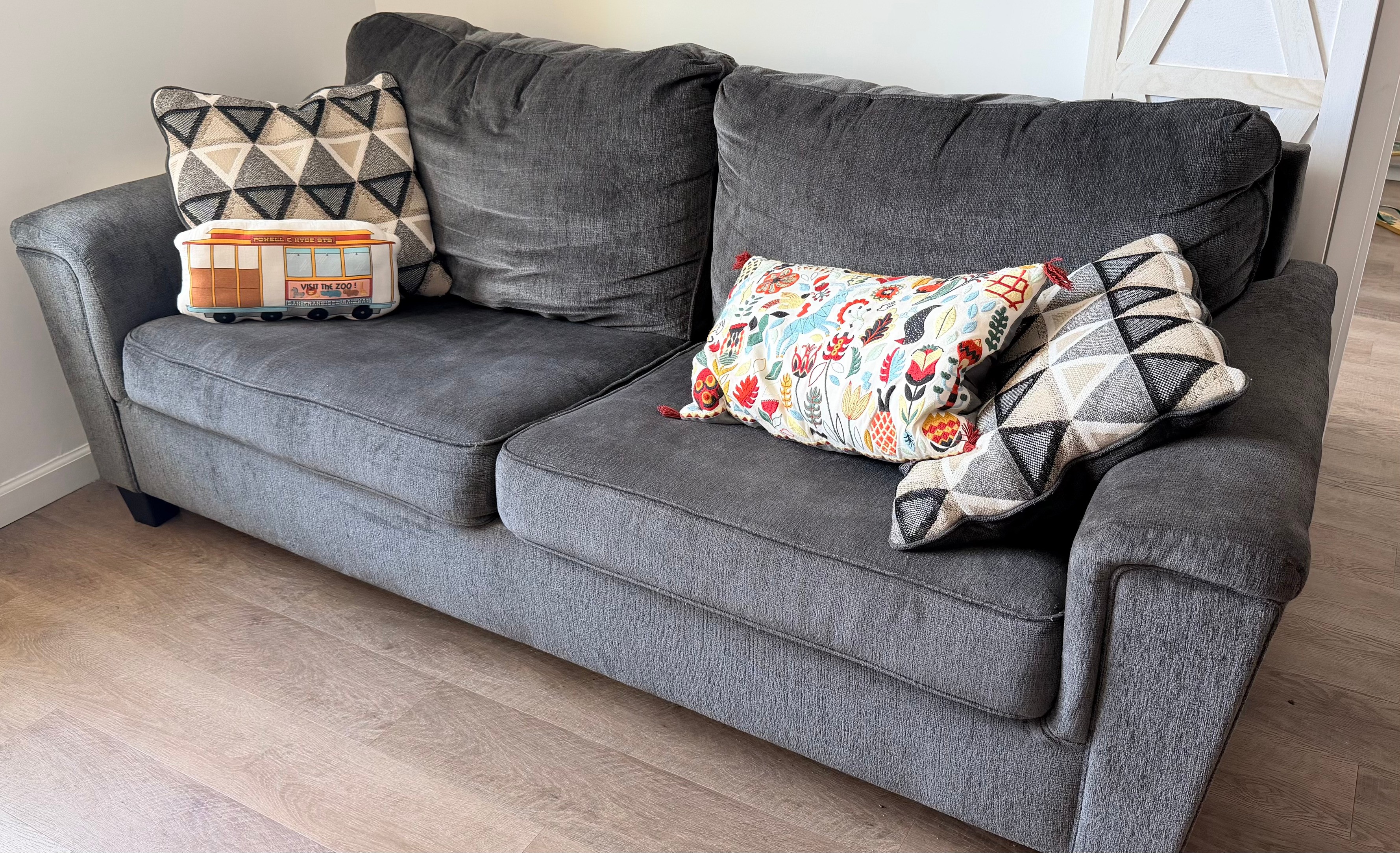 Queen Sofa Sleeper - Smoke Gray