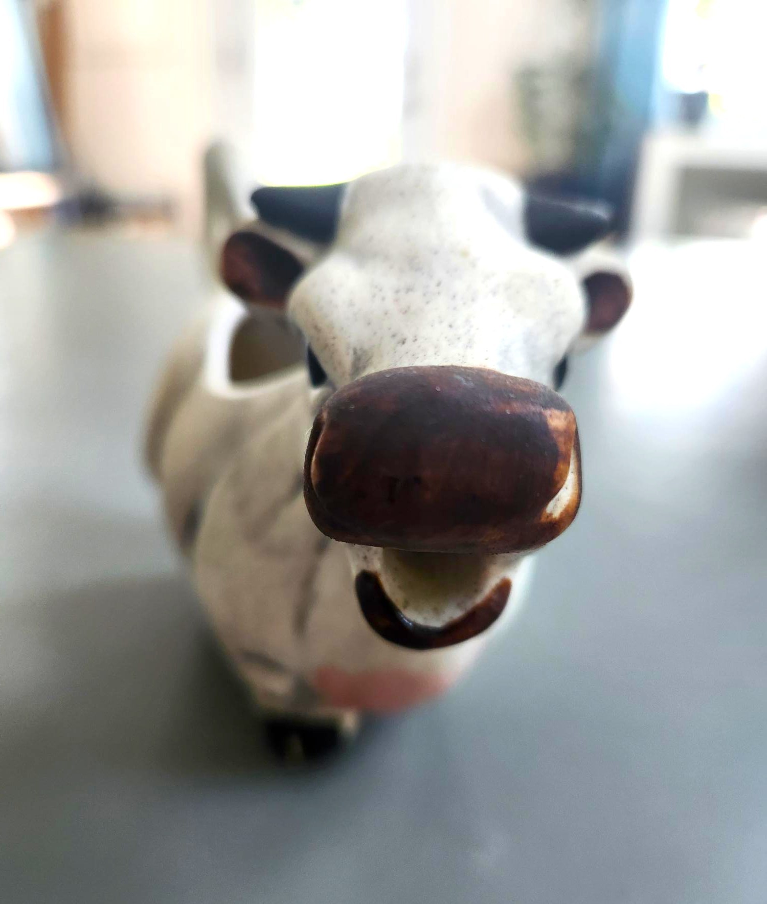 Rustic Cow Creamer - Handmade in Canada Stoneware, "Kae Studio" - photo 2