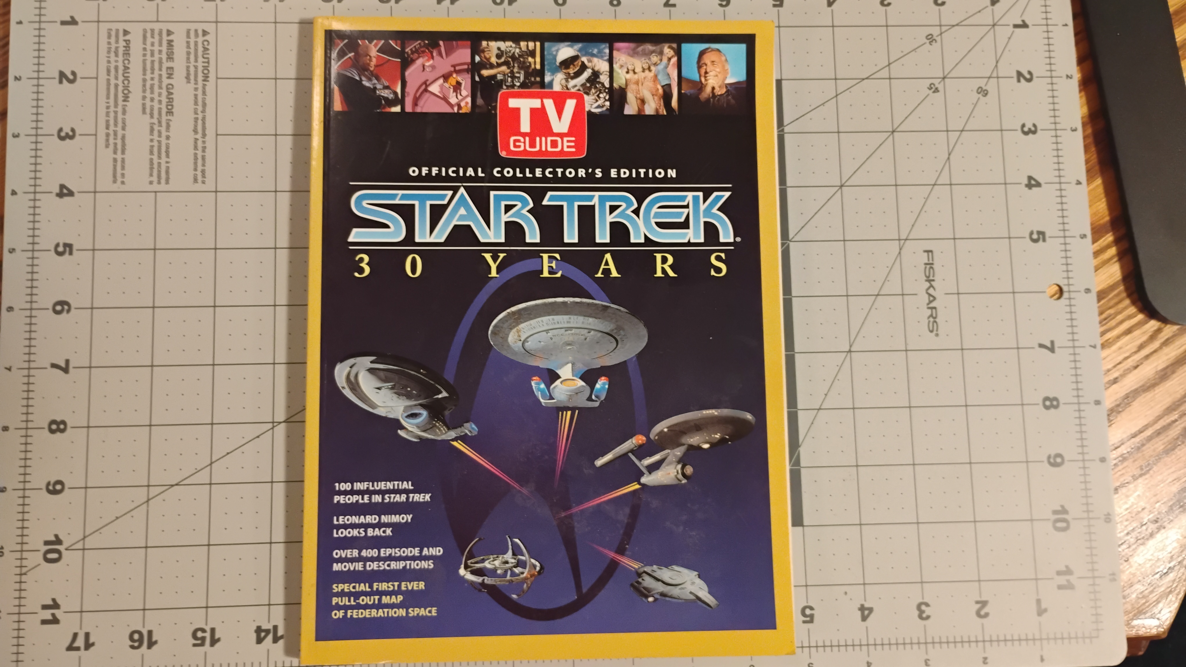 TV Guide Star Trek Official Collector's Edition 30 Years-No Map
