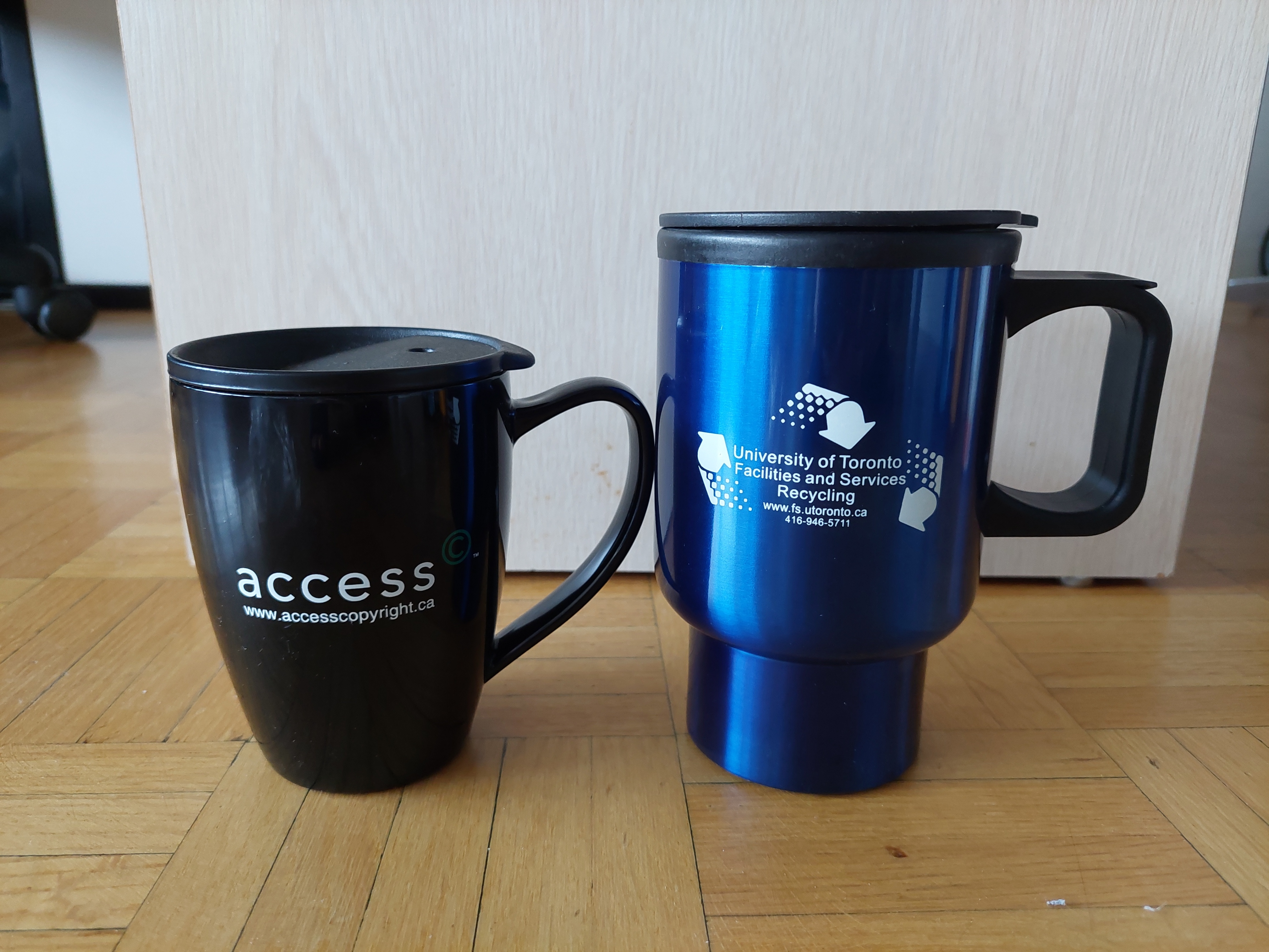 Set of 2 NEW travel mug cups - photo 2