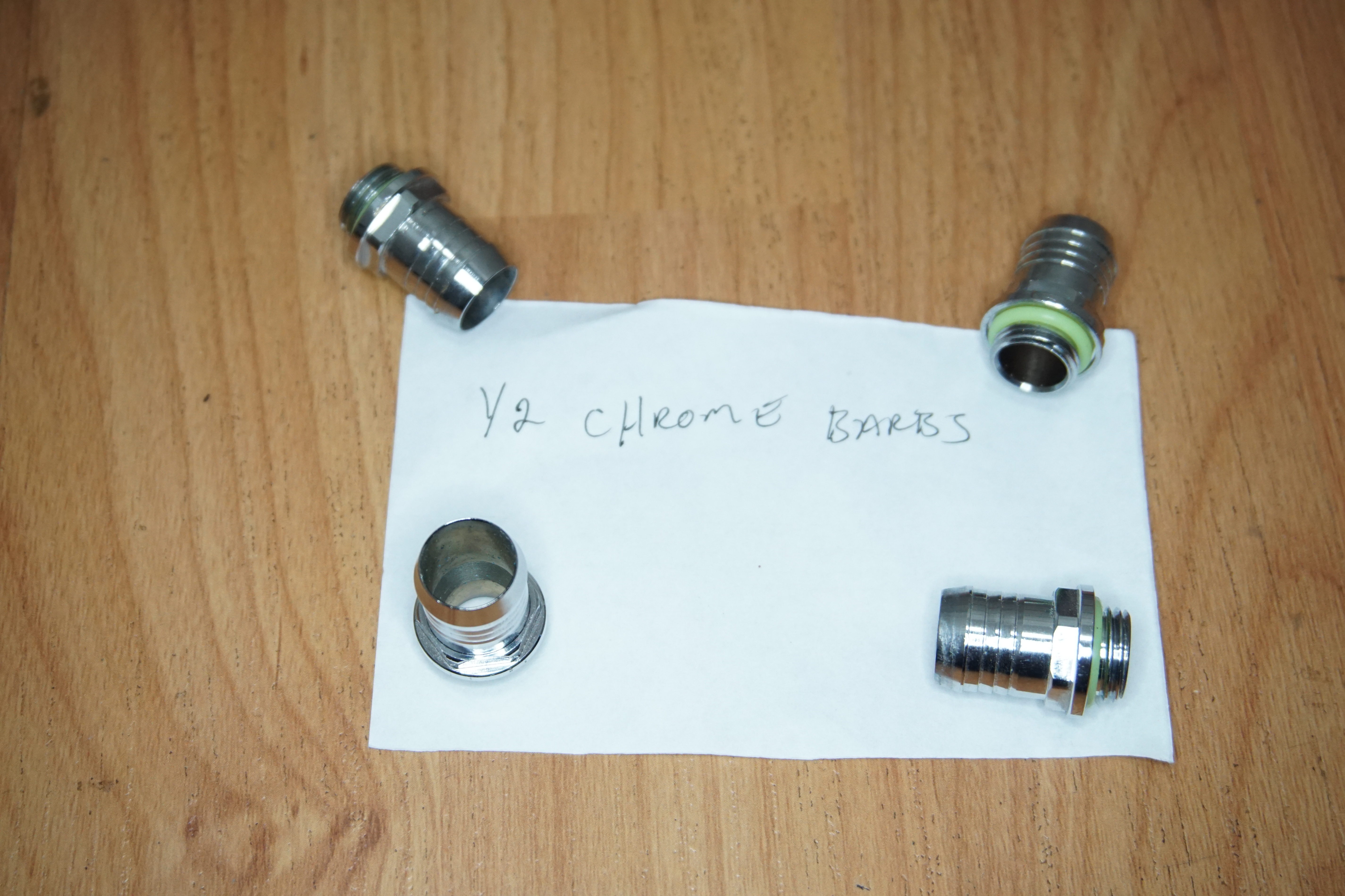 1/2 ID x 3/4 ID water cooling fittings - photo 2