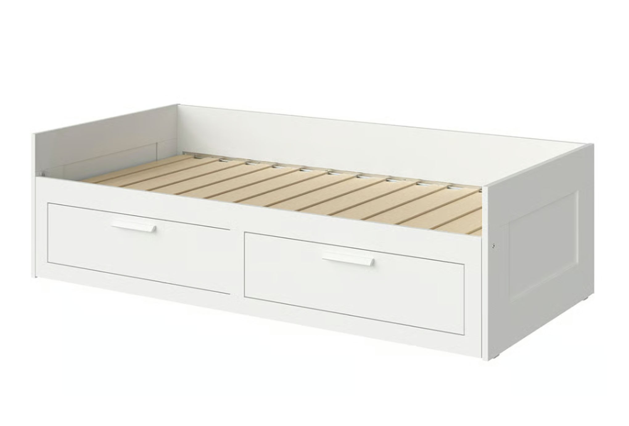 IKEA twin bed with drawers