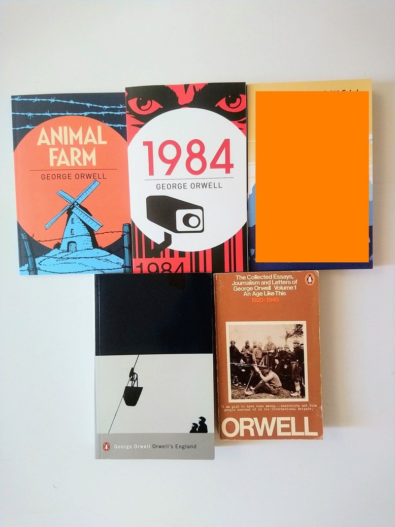 George Orwell books!