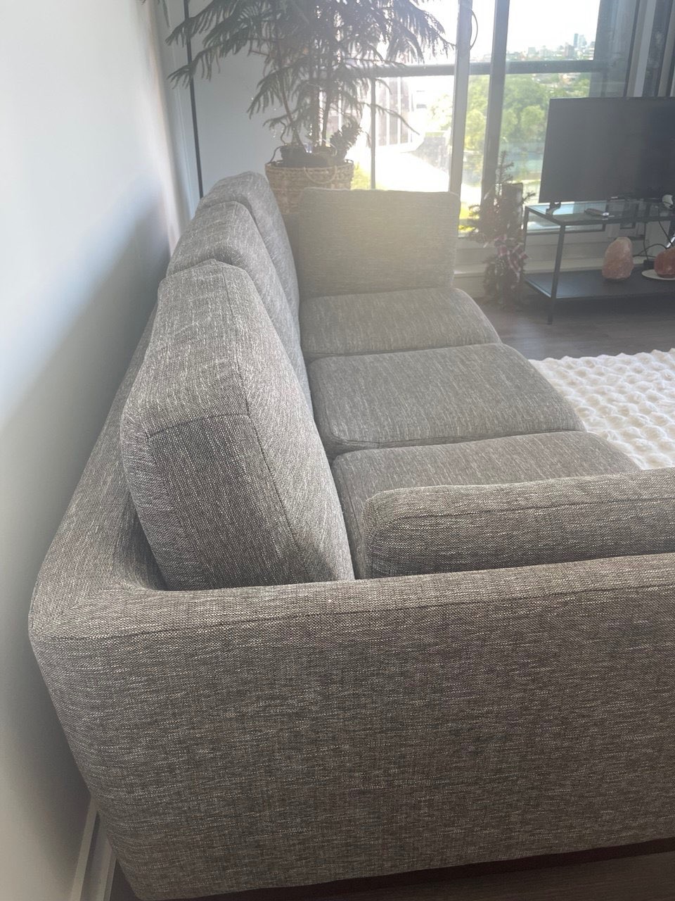 Article Ceni 83" Sofa - Quarry Gray - photo 3