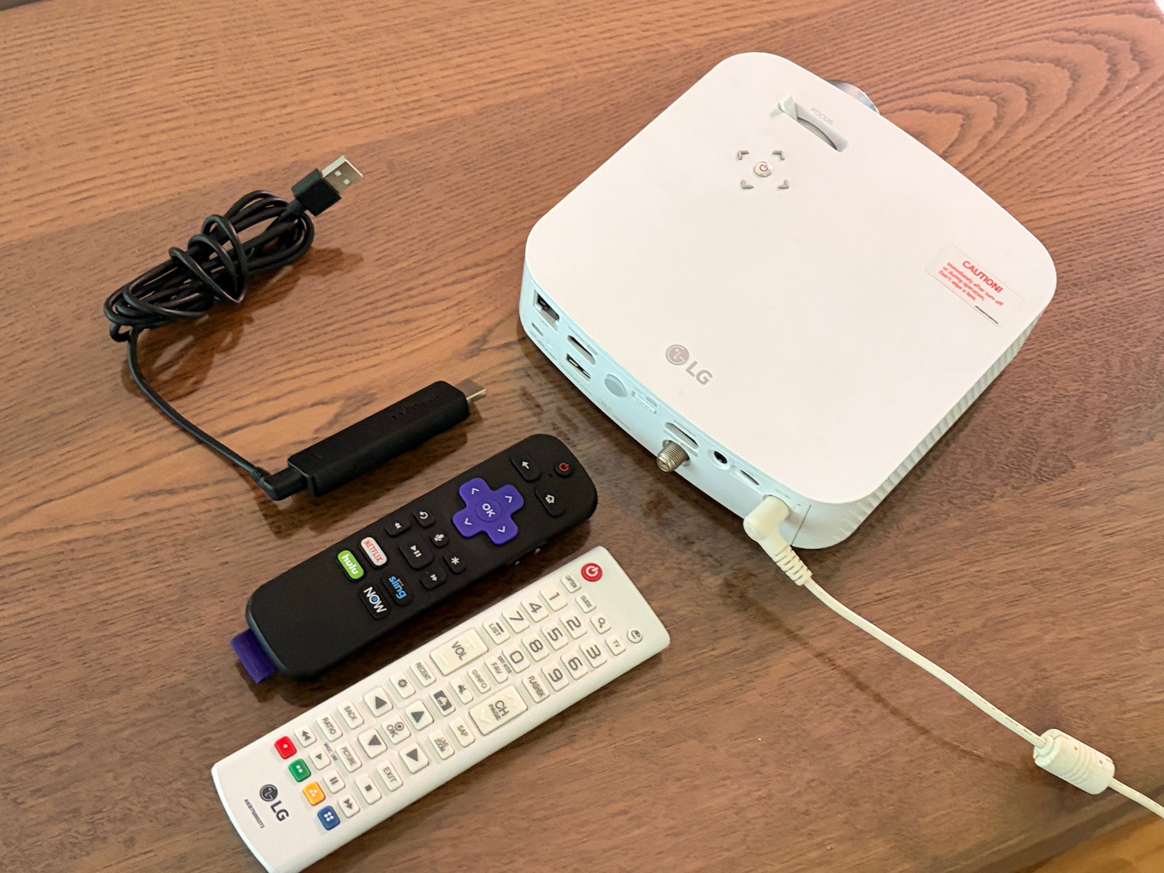 LG PF50KA Portable Full HD Projector (w/ Roku Streaming Stick) - photo 5
