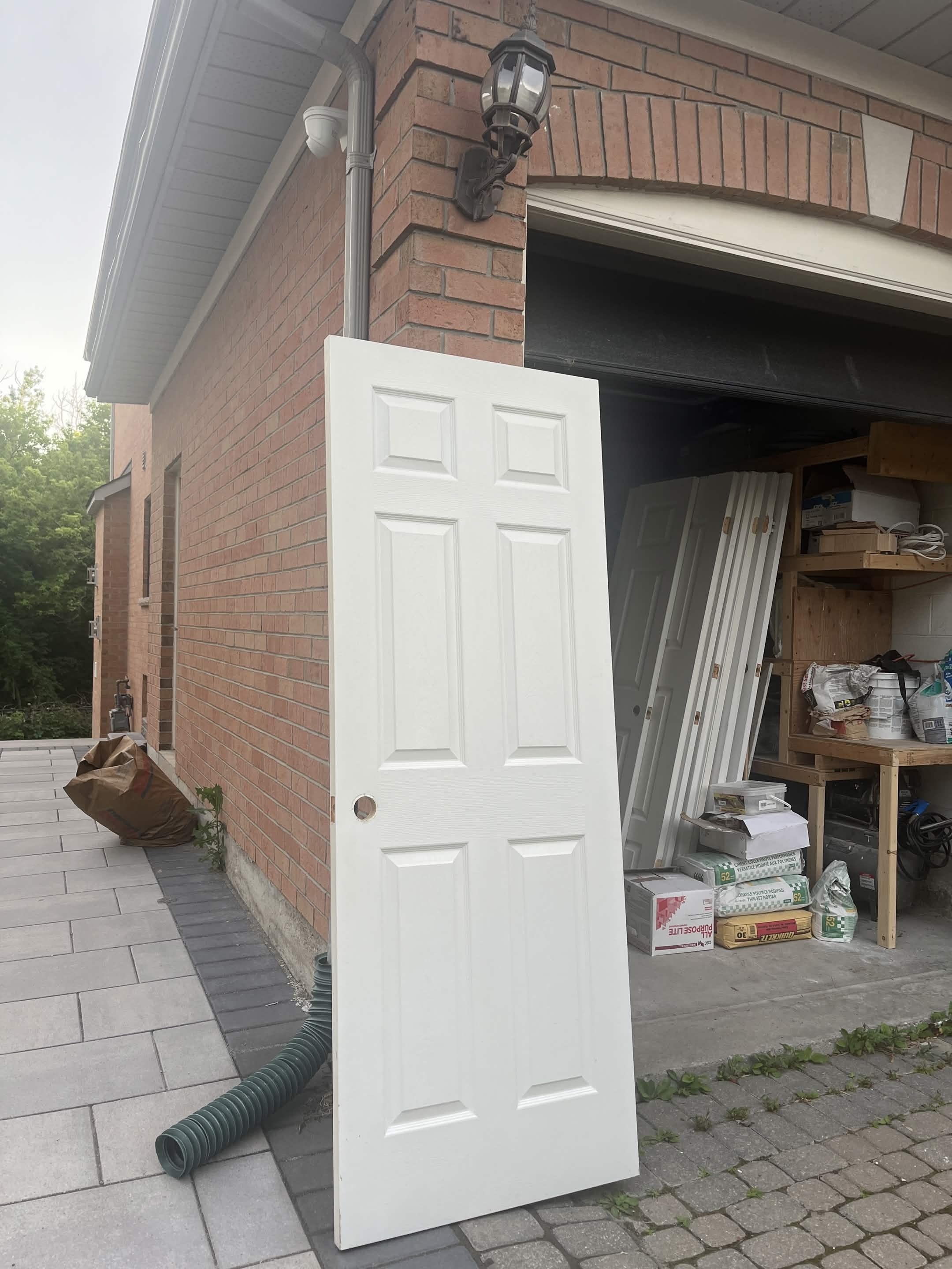 White 6-Panel Interior Doors — 24x80, 16x80, 30x80 - photo 2
