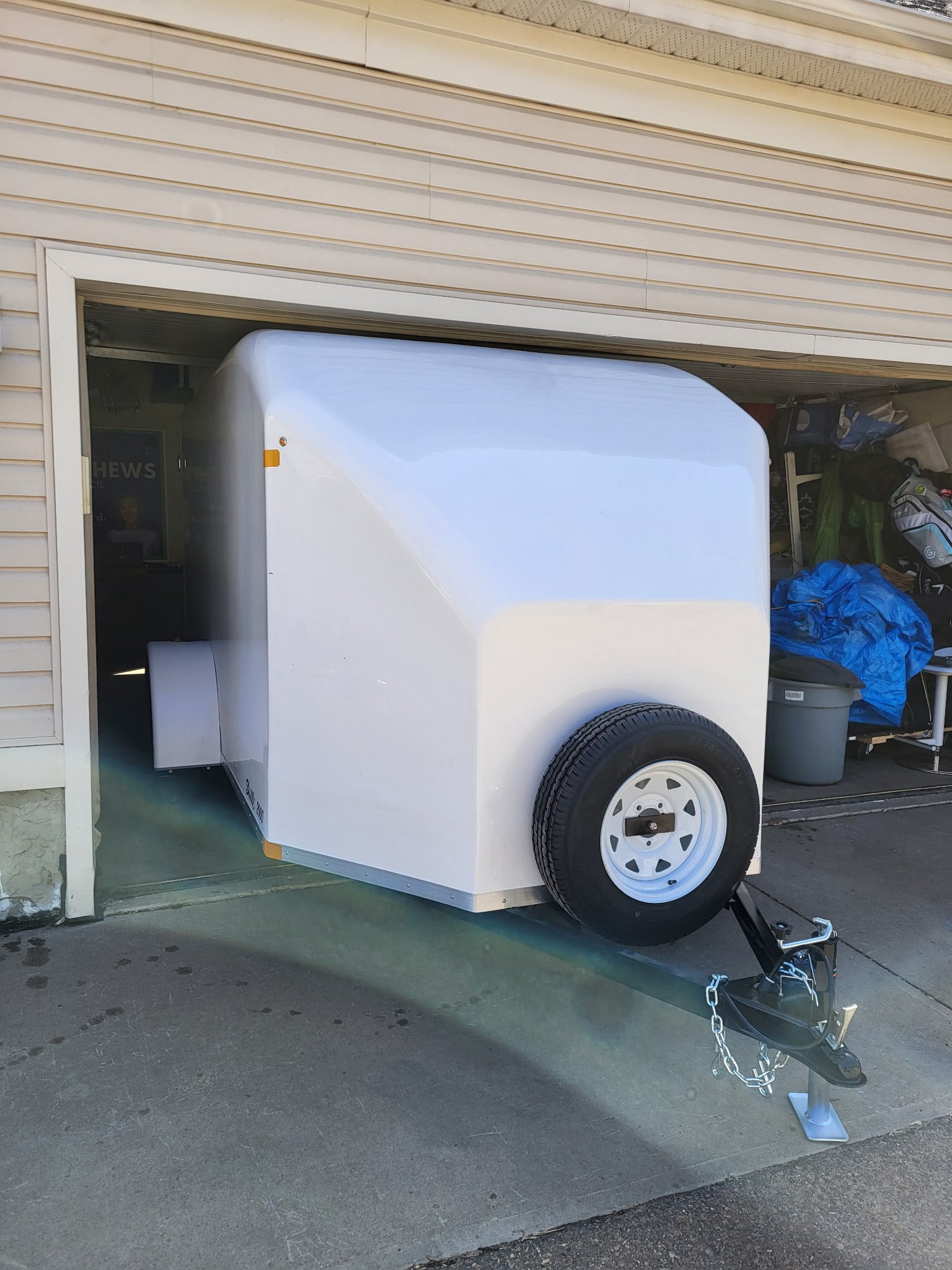 2024 Covered Cargo Trailer, single axle - photo 2