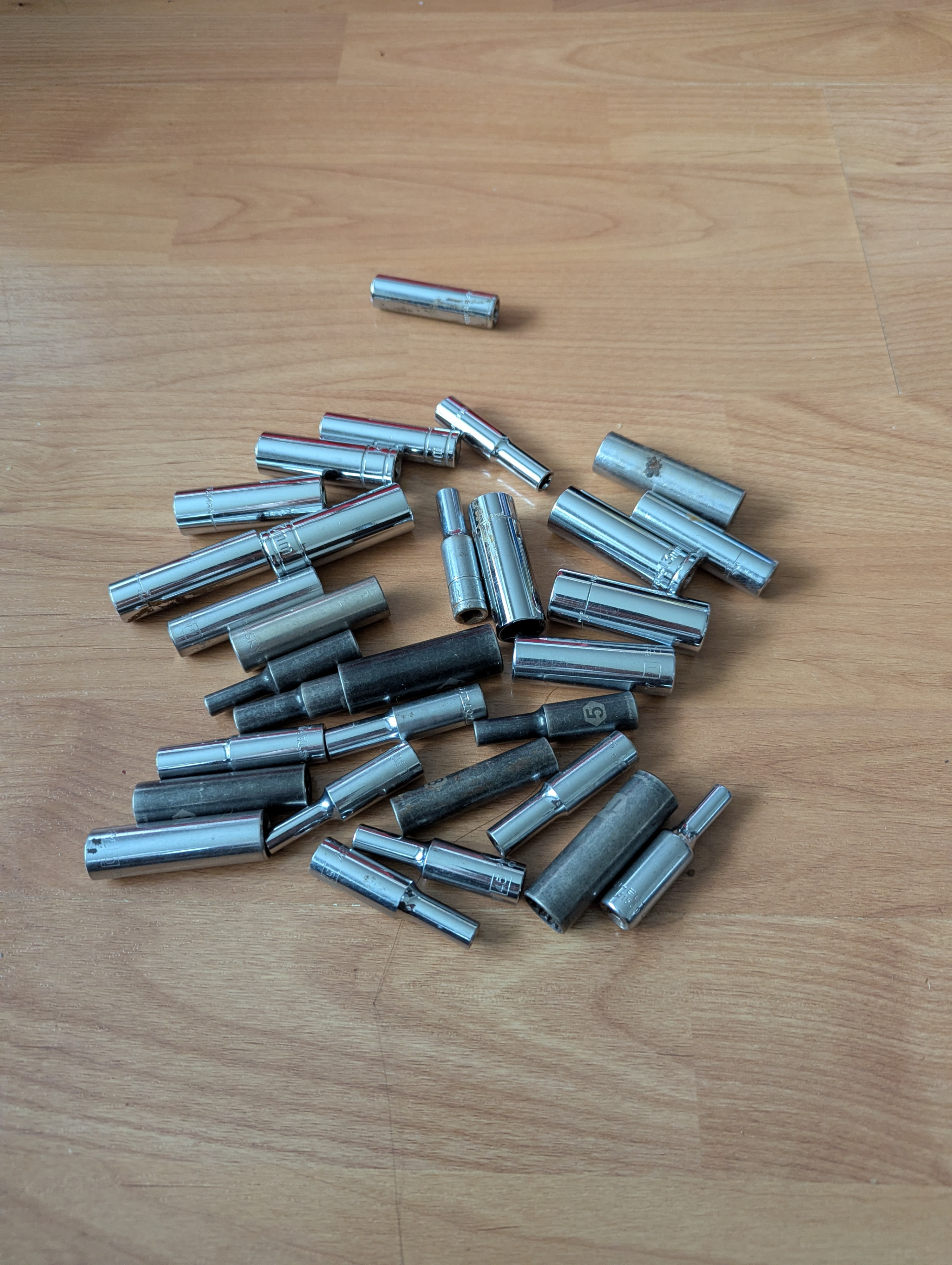 Sockets 1/4 Drive Deep Sockets - photo 2