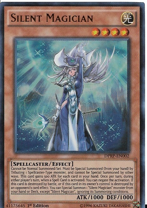 Yu-Gi-Oh Silent Magician DPRP-EN002 Holo LP