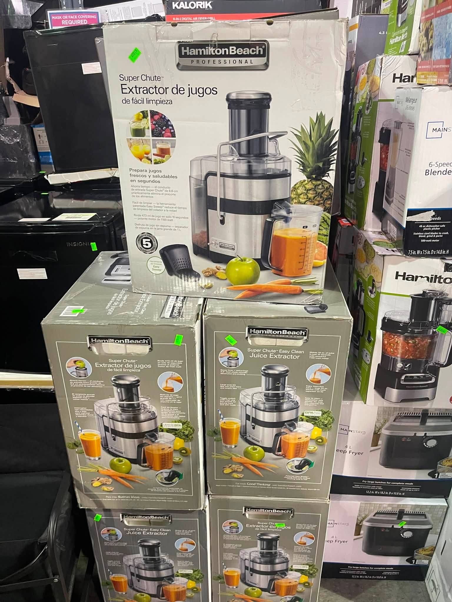 Hamilton Beach Professional Easy Clean Juice Extractor, - photo 5