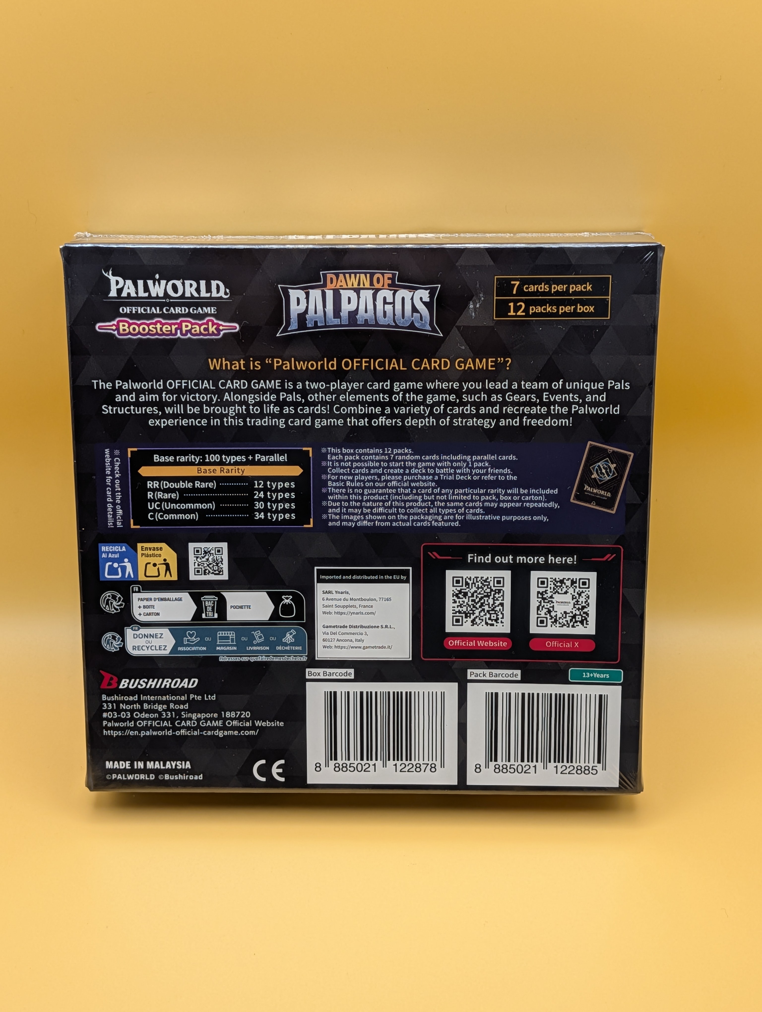 Palworld Official Card Game Dawn of Palpagos Booster Box - photo 2