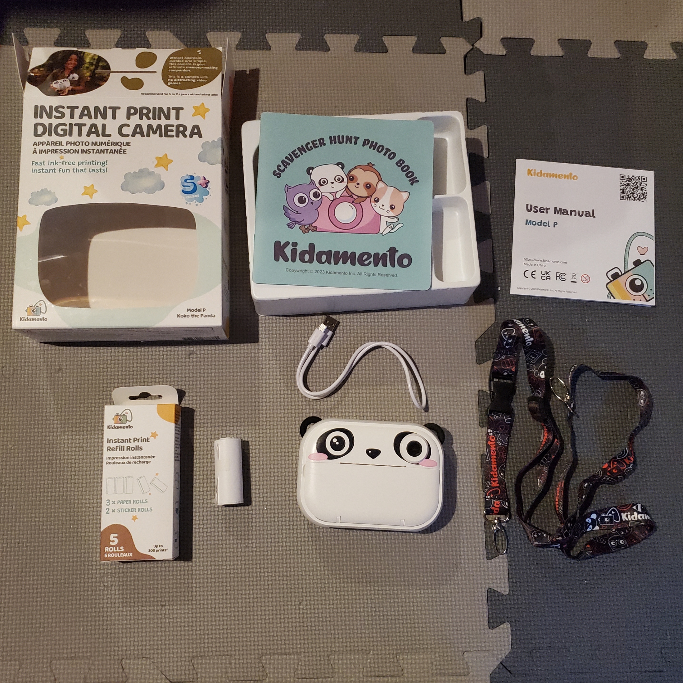 Kidamento Instant Print Kids Digital Camera/Video Camcorder