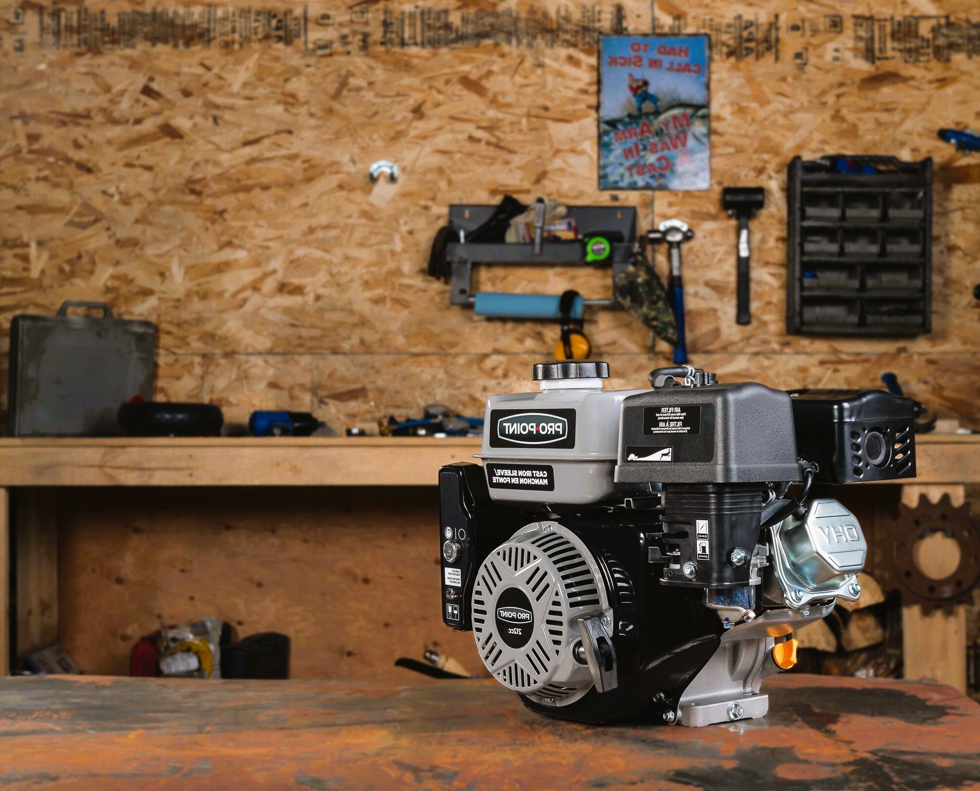 212cc OHV Gas Engine with Electric Start - photo 5