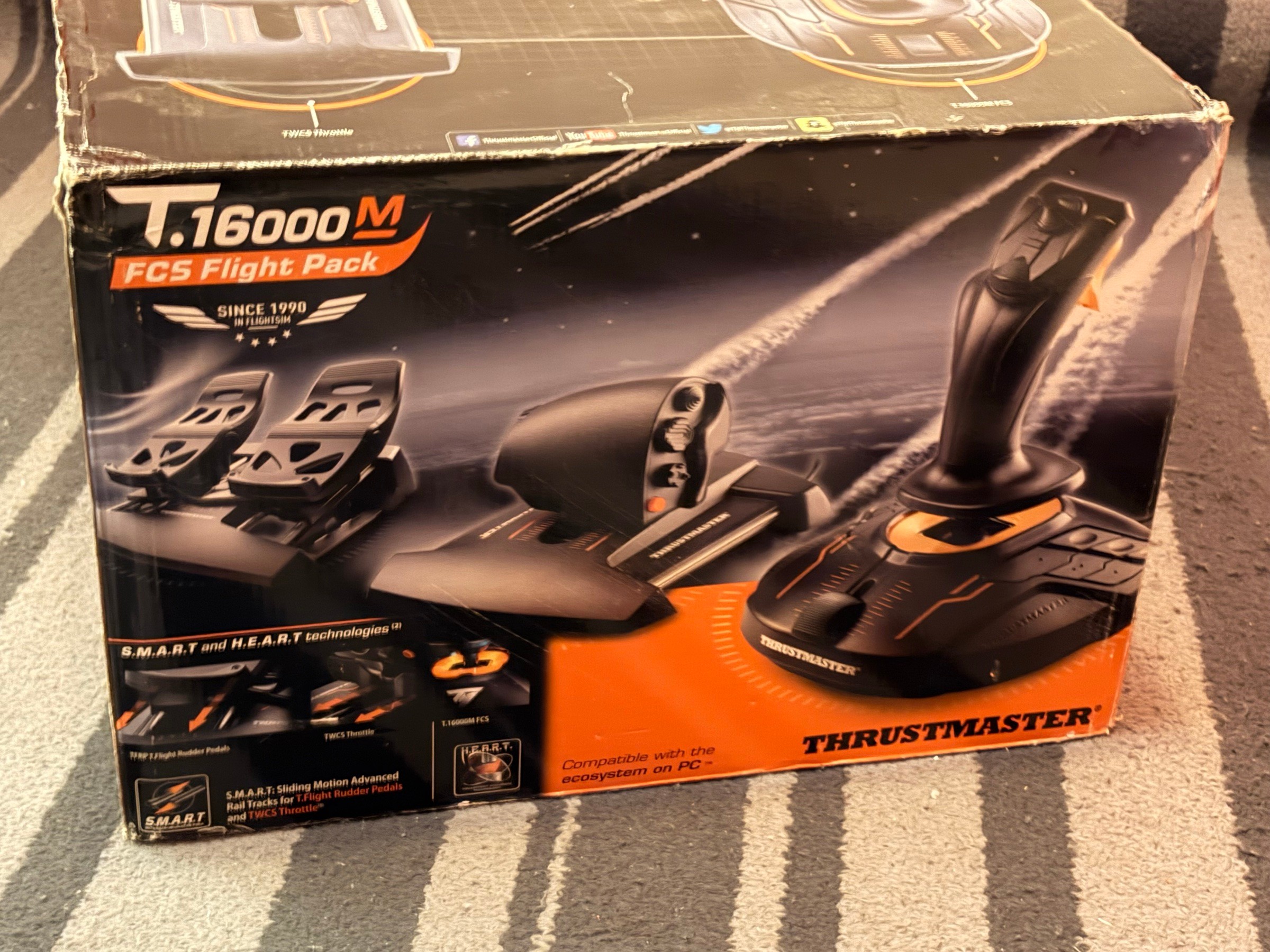 Thrustmaster T16000M FCS Flight Pack (joystick+throttle+pedals) - photo 2