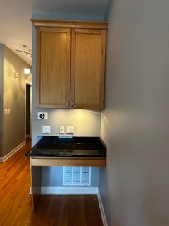 Maple Kitchen Cabinet + Granite Top – Coffee Bar/ Pantry Cabinet - photo 2