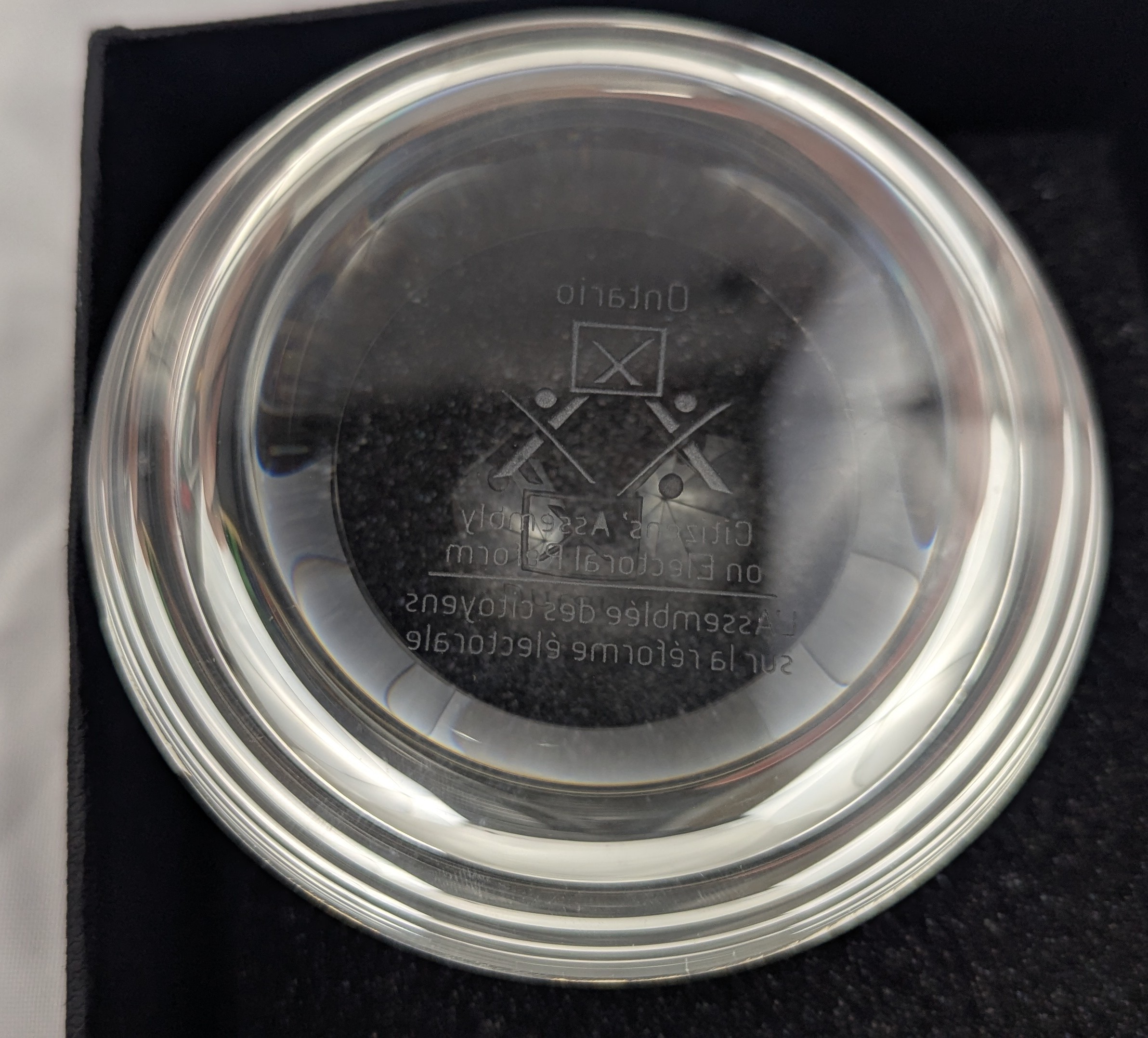 2006 Ontario Citizens' Assembly on Electoral Reform Mug Glass - photo 3