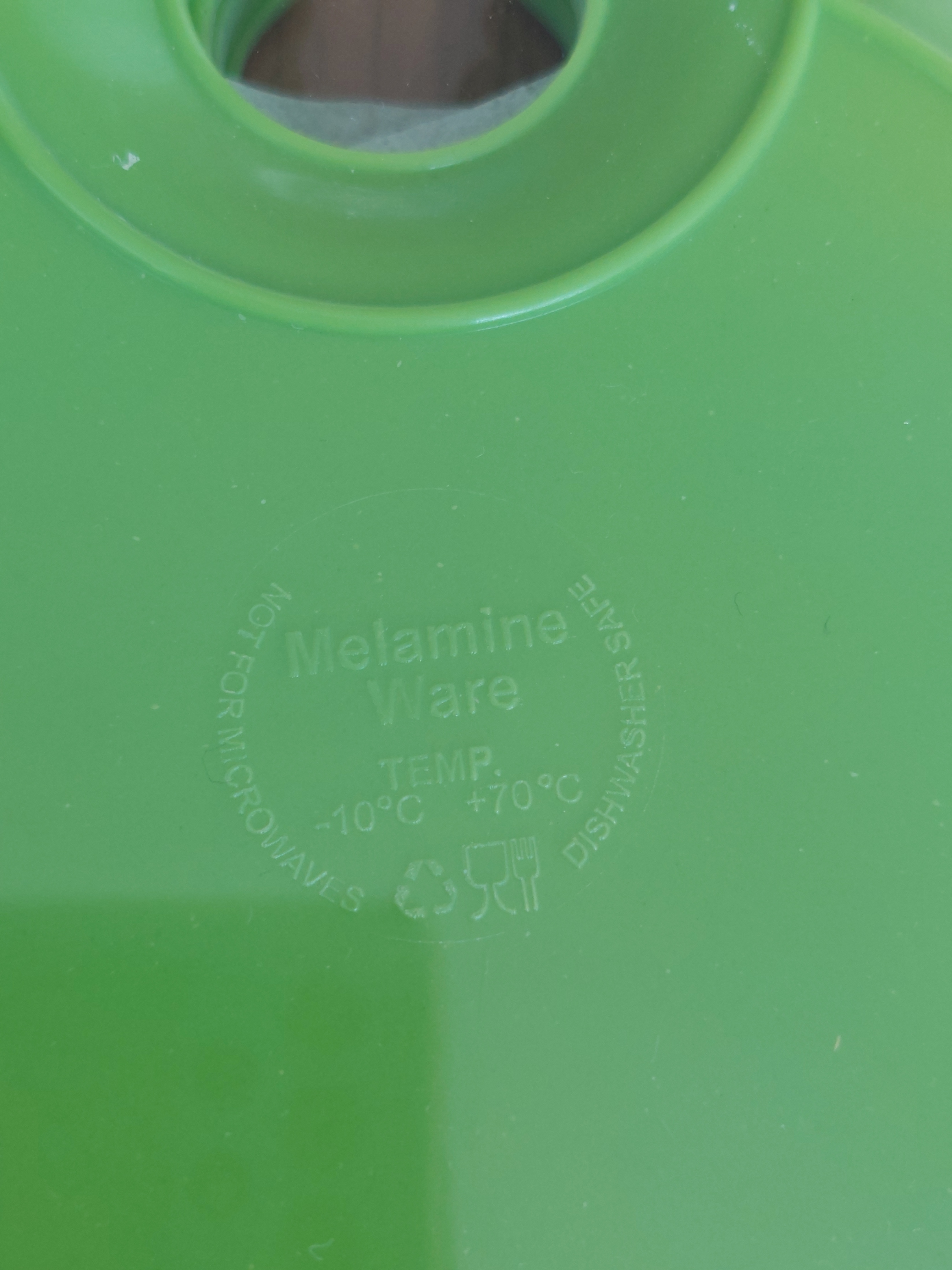Set of 6 Green Cheers Cocktail Plates with Stemware Holder - photo 3