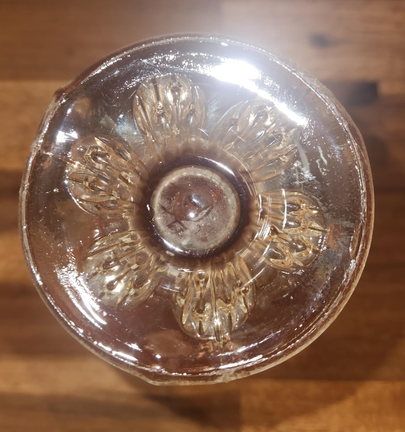 Fenton Marigold Carnival Glass Swung Glass Vase, "April Showers" - photo 5