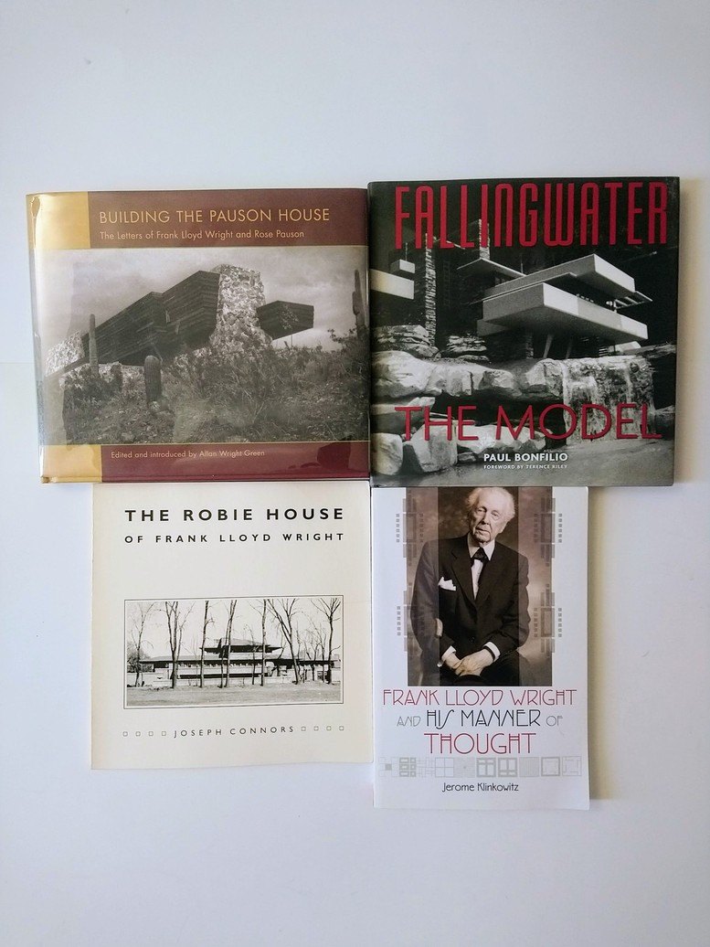 Frank Lloyd Wright books!
