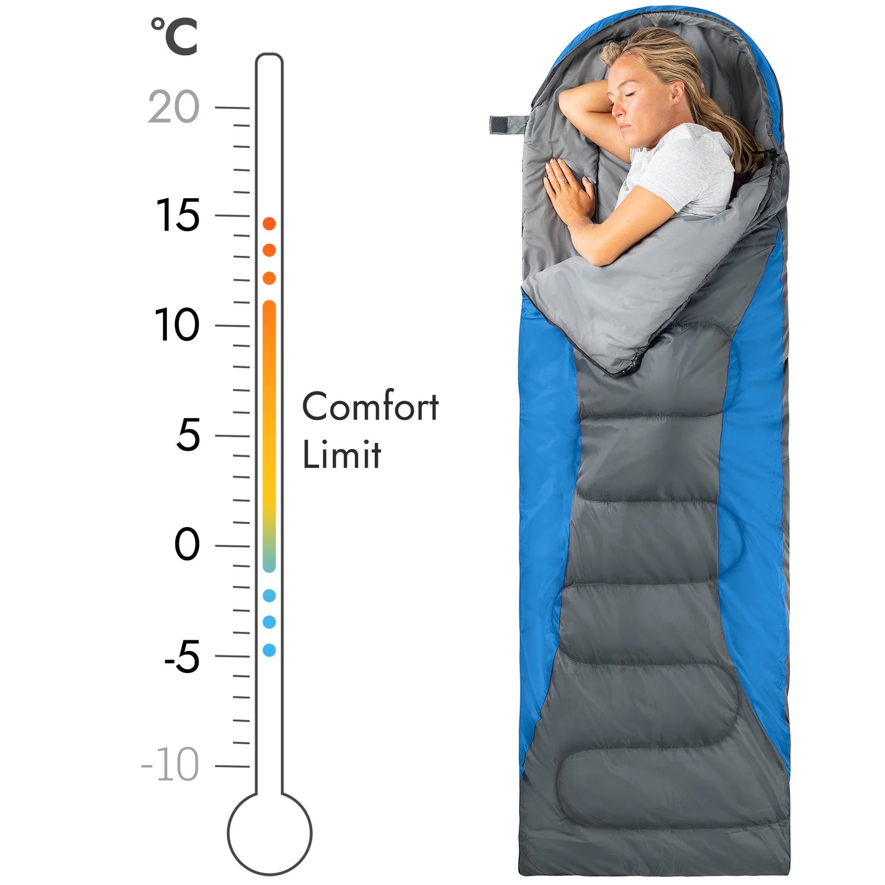 Alpine 250 Hooded Sleeping Bag - photo 5