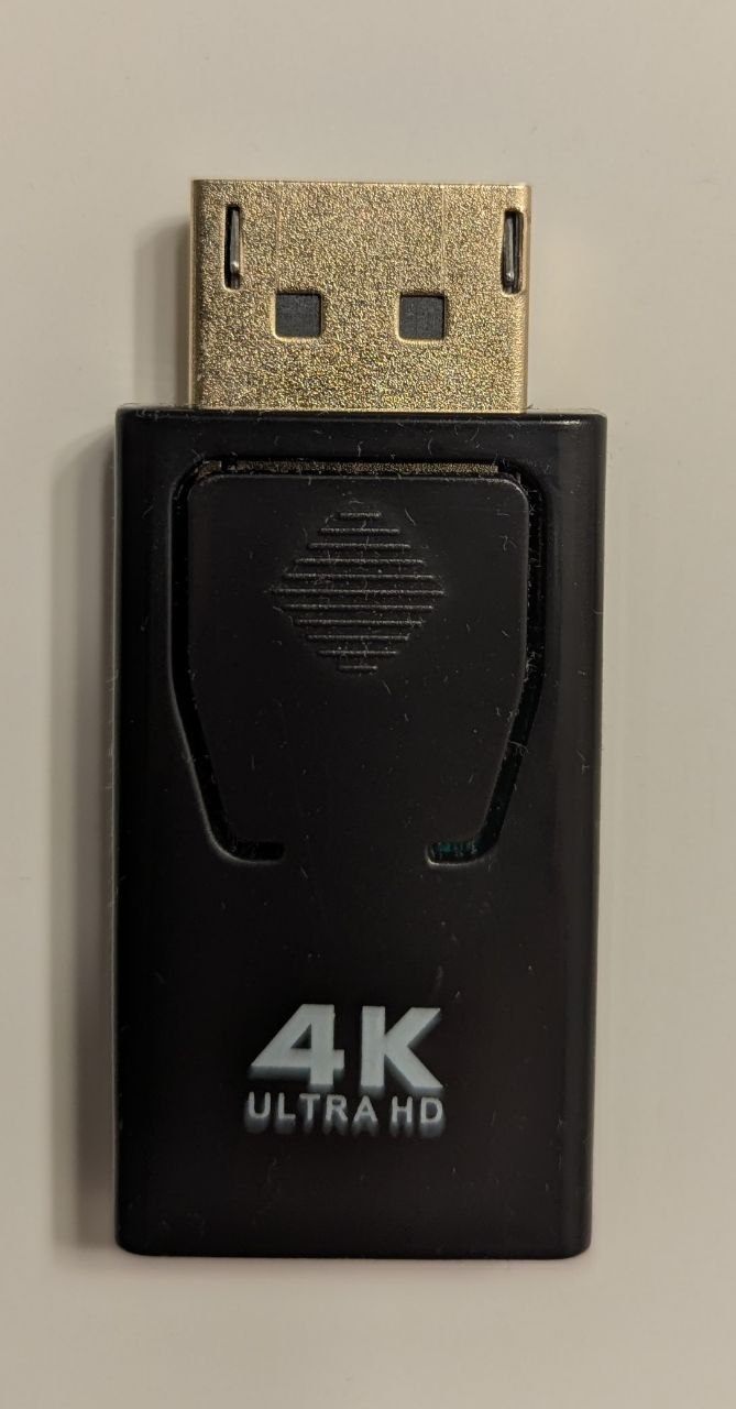 4K Ultra HD DisplayPort to HDMI Adapter