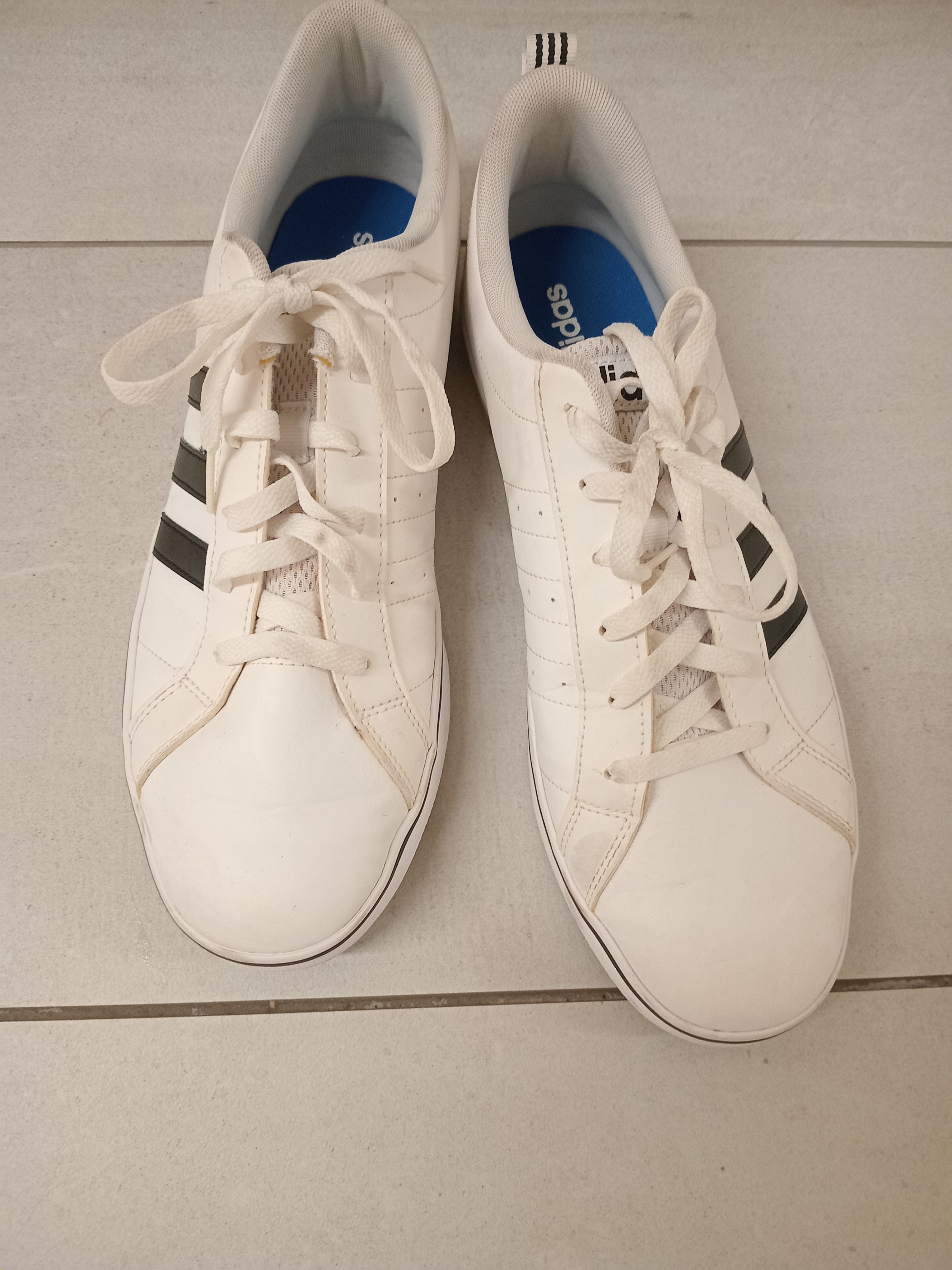White Adidas shoes (size 12 US)