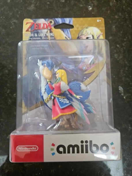 Zelda and Loftwing Amiibo for Skyward Sword
